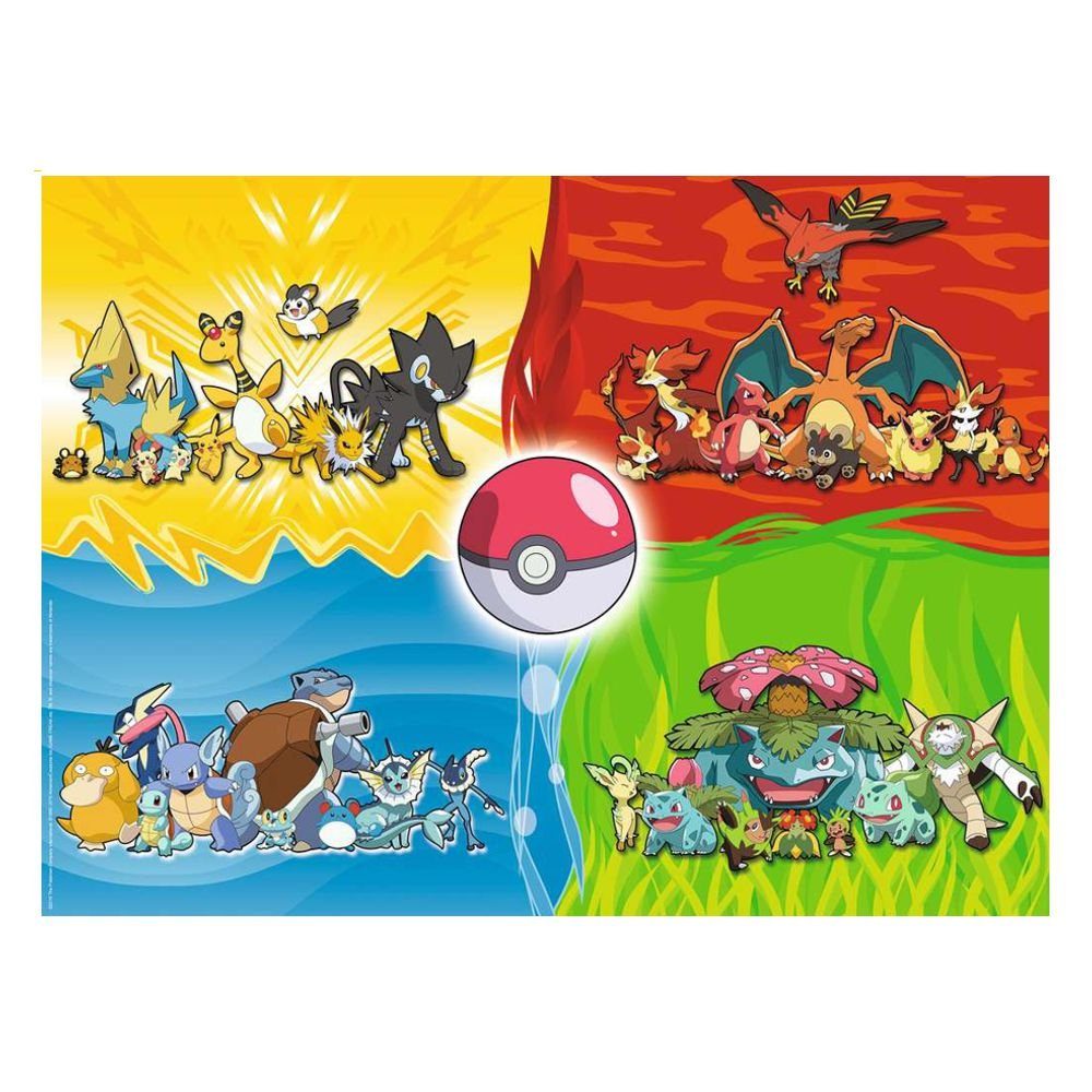 POKÉMON Puzzle Puzzle XXL 150 Teile Pokemon Ravensburger 4 Elemente, 150 Pu günstig online kaufen