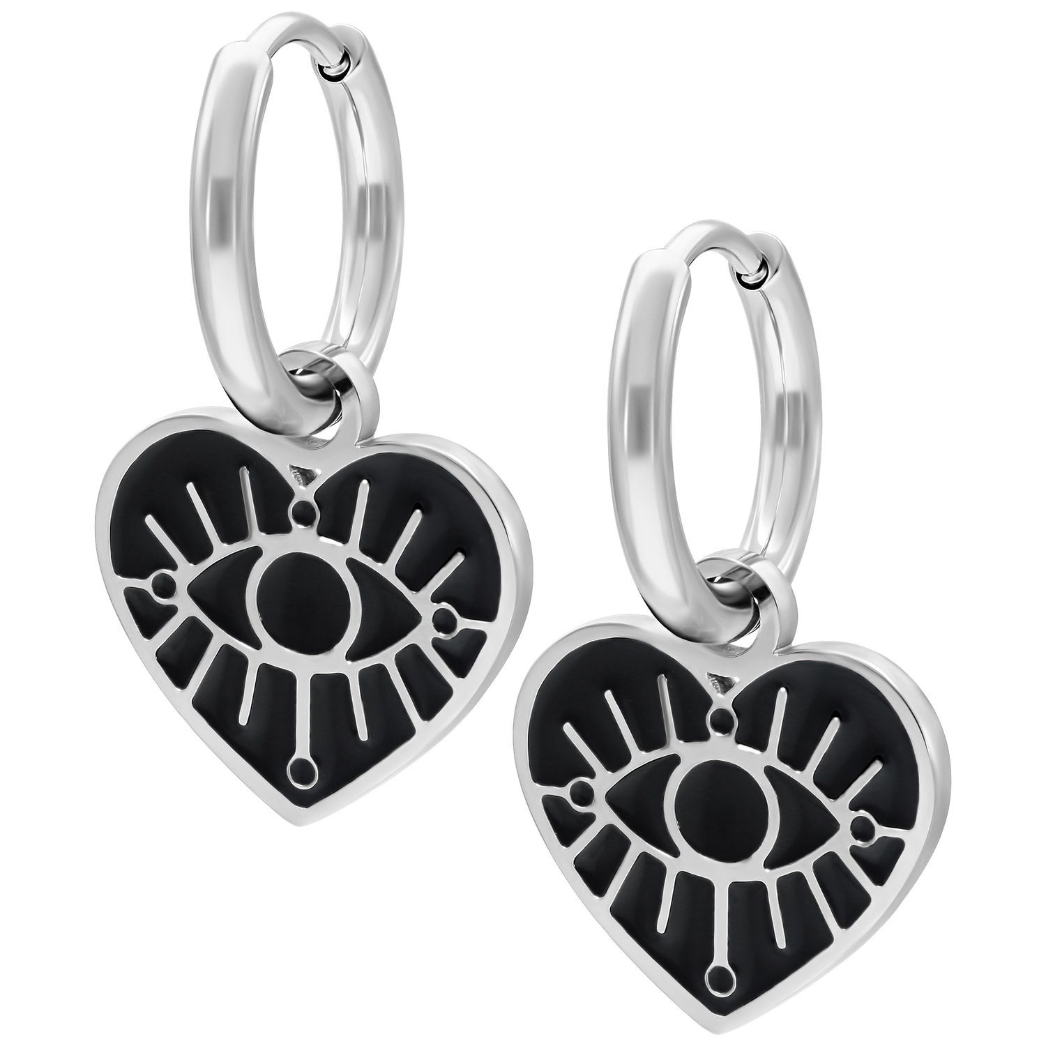 Wildcat Paar Серьги-кольца Little Soulmate Hoops, Hochglanzpoliert,Wasserfest