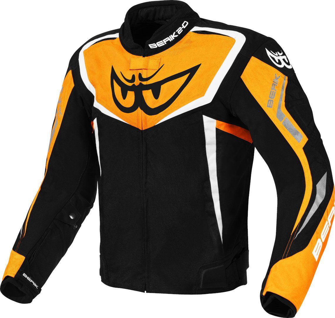 Berik Fc Moto Motorradjacken Berik Radic Motorrad Leder- Textiljacke