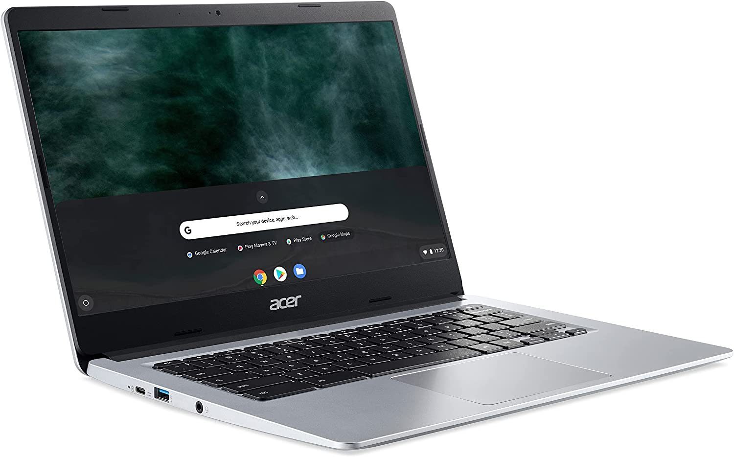Acer Chromebook 314 CB314-1H-C2KX Notebook (35,60 cm/14 Zoll, Intel Celeron, N4020, 4 GB RAM, 64 GB Flash-Speicher, ChromeOS, Laptop)