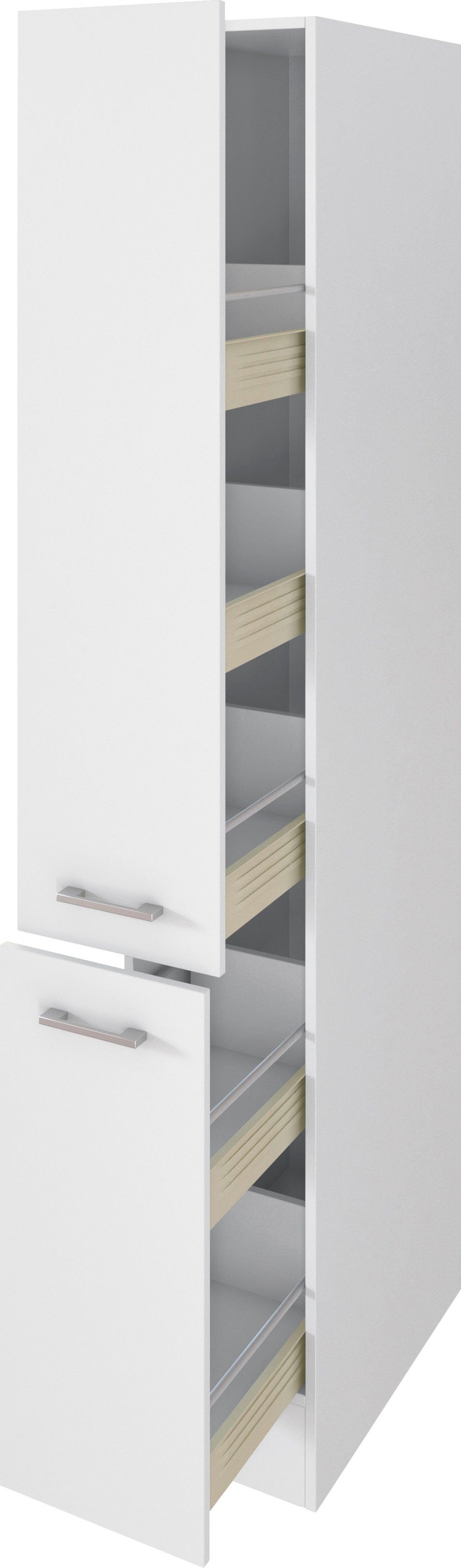 Flex-Well Apothekerschrank Lucca (B x H x T) 30 x 200 x 57 cm, mit 5 Ablagen – Bild 2 von 5