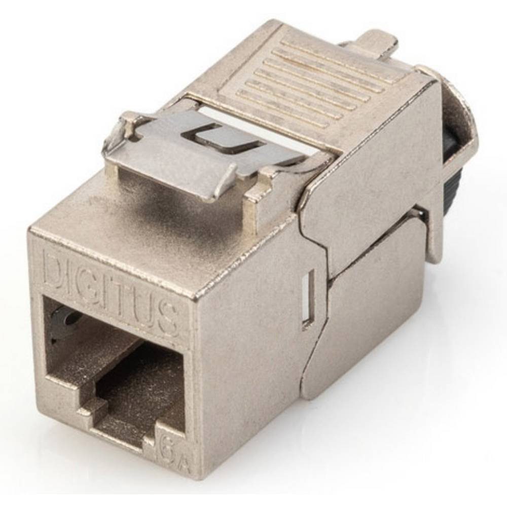 CAT 6A Keystone Modul, geschirmt mit Netzwerk-Adapter
