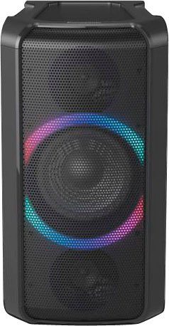 Panasonic SC-TMAX5 Stereo Party-Lautsprecher (150 W, Bluetooth, Wireless  Charging, Lichteffekte, Powerbank-Funktion)