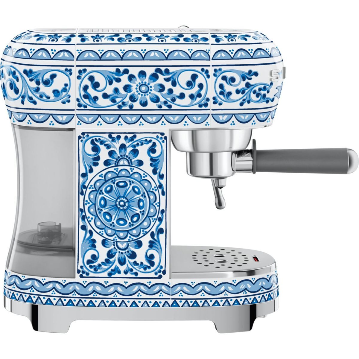 Smeg Siebträgermaschine ECF02DGBEU Dolce&Gabbana Siebträgermaschine blu