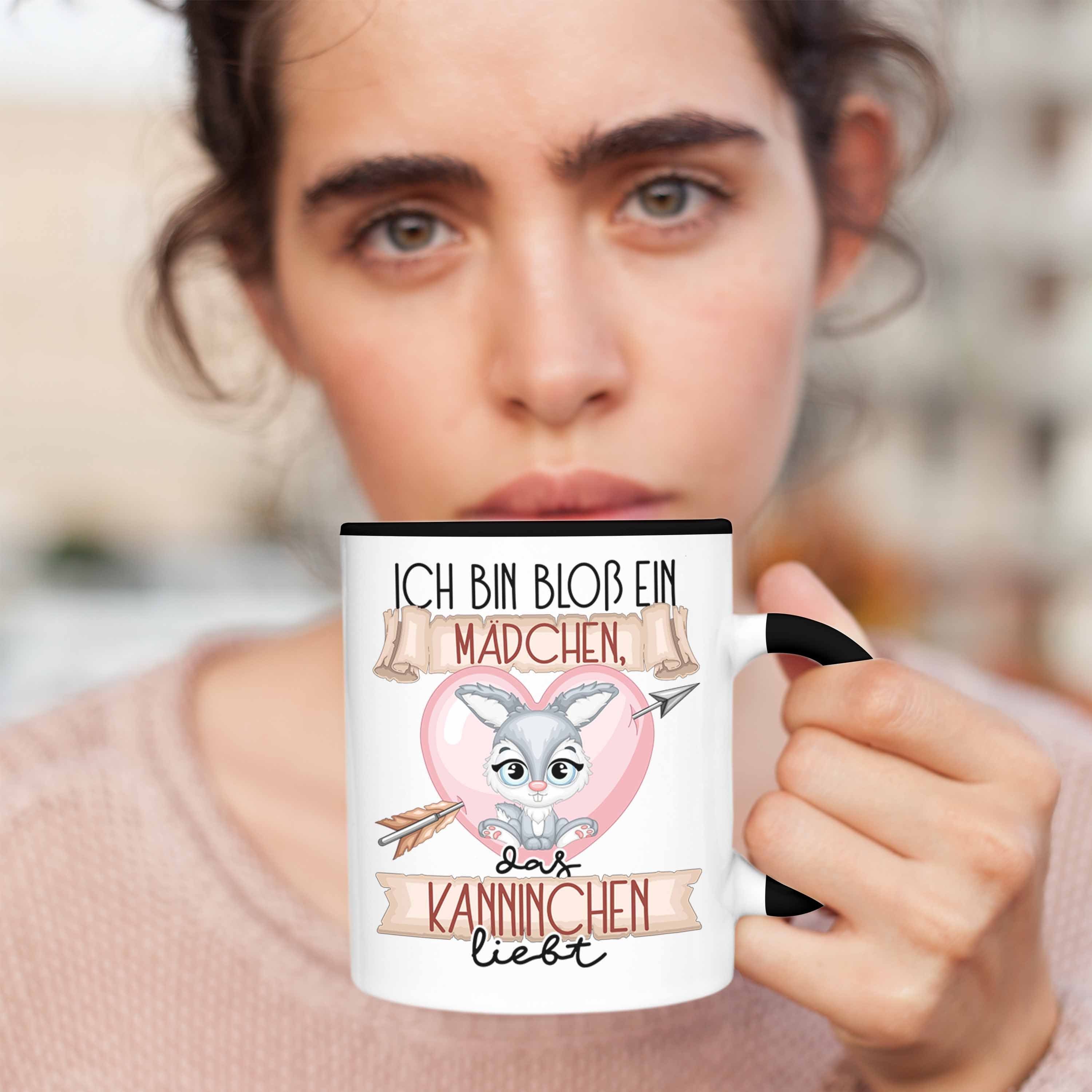 Kaninchen Kaninchen Bloß Ich Schwarz Das Frauen Trendation Mädchen Tasse Geschenk Tasse Ein Bin