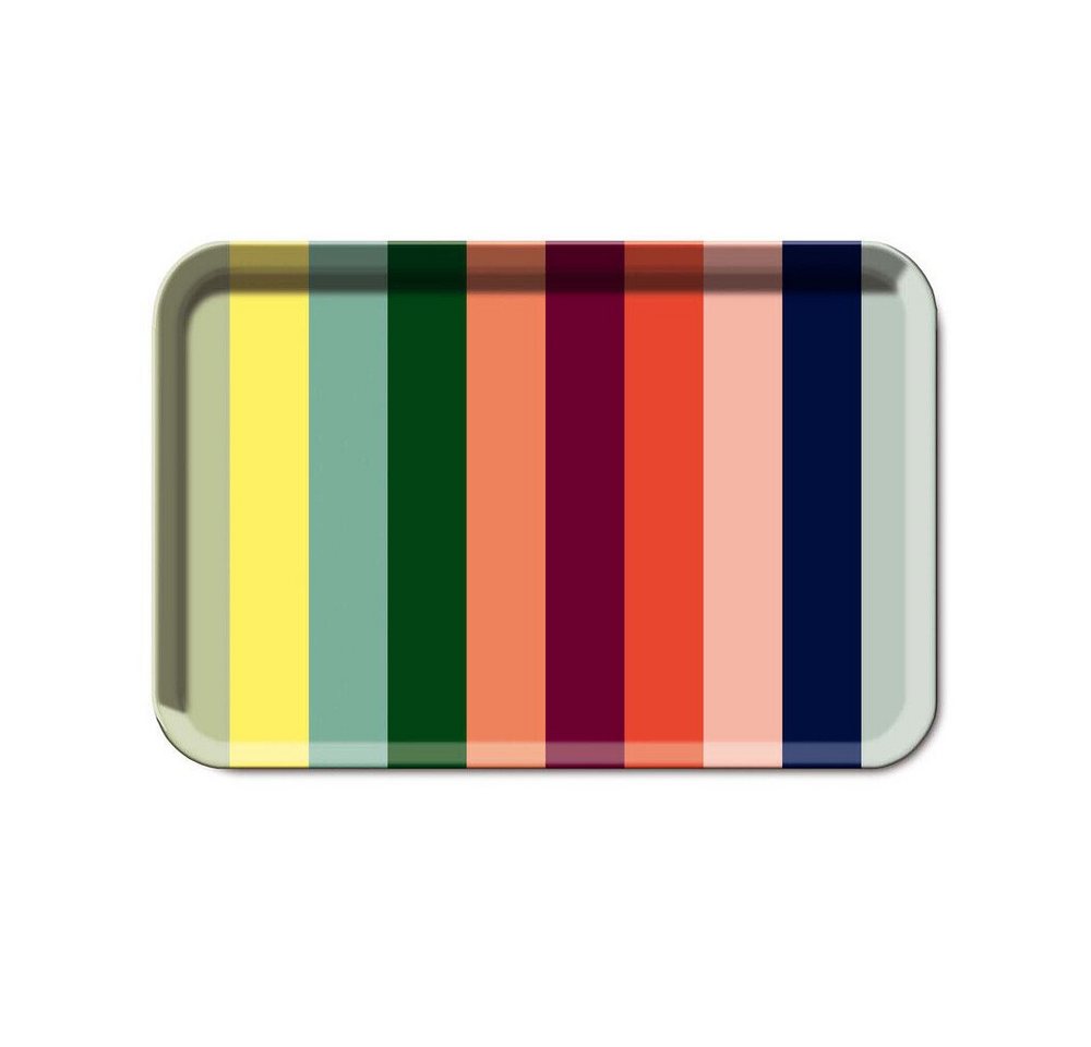 Remember Tablett Tablett 45x29 cm Lorenzo mehrfarbig, Melamin, (1-tlg), Tablett, Melamin, mehrfarbig