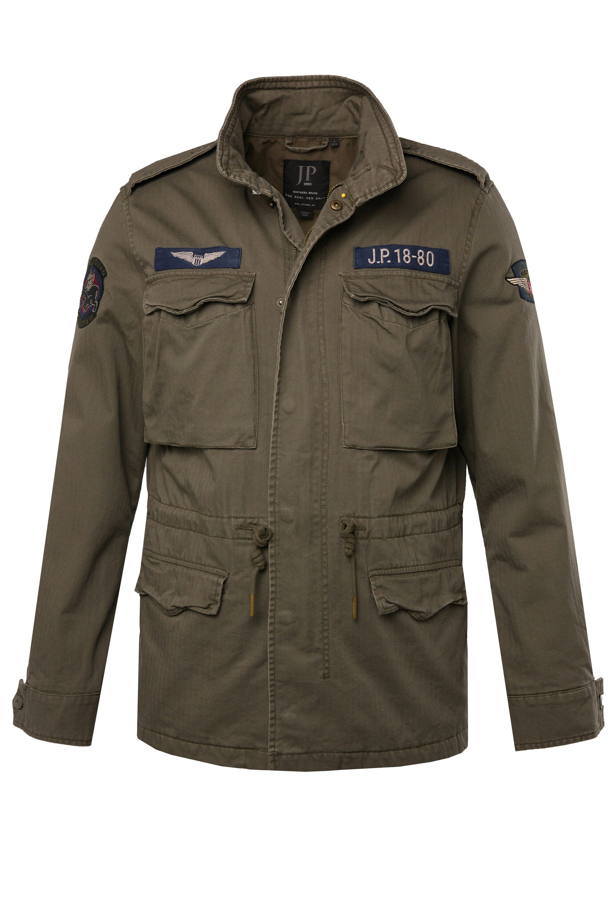 JP1880 Funktionsjacke JP1880 Fieldjacket Baumwolljacke Badges günstig online kaufen