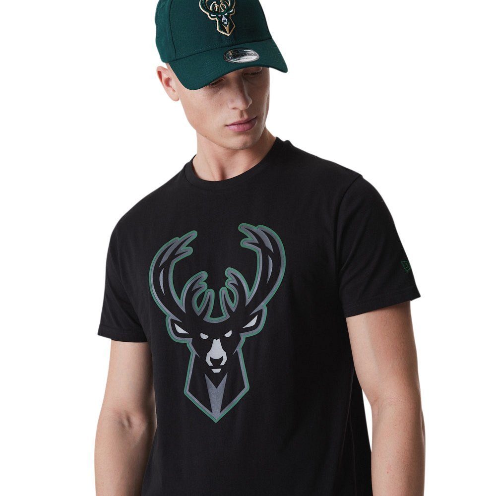 Print-Shirt Milwaukee NBA New OUTLINE Bucks Era