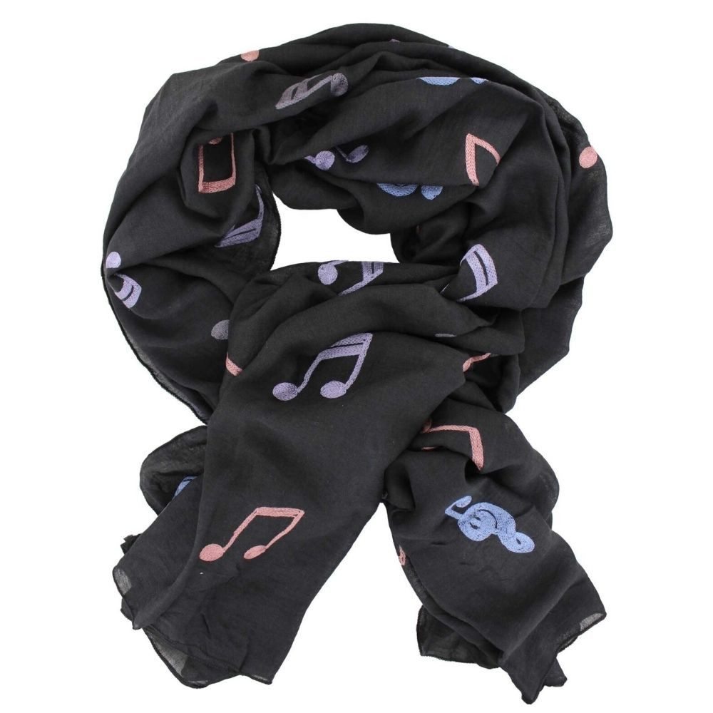 mugesh Schal Schal Notenschlüssel, für Musikerinnen und Musiker günstig online kaufen