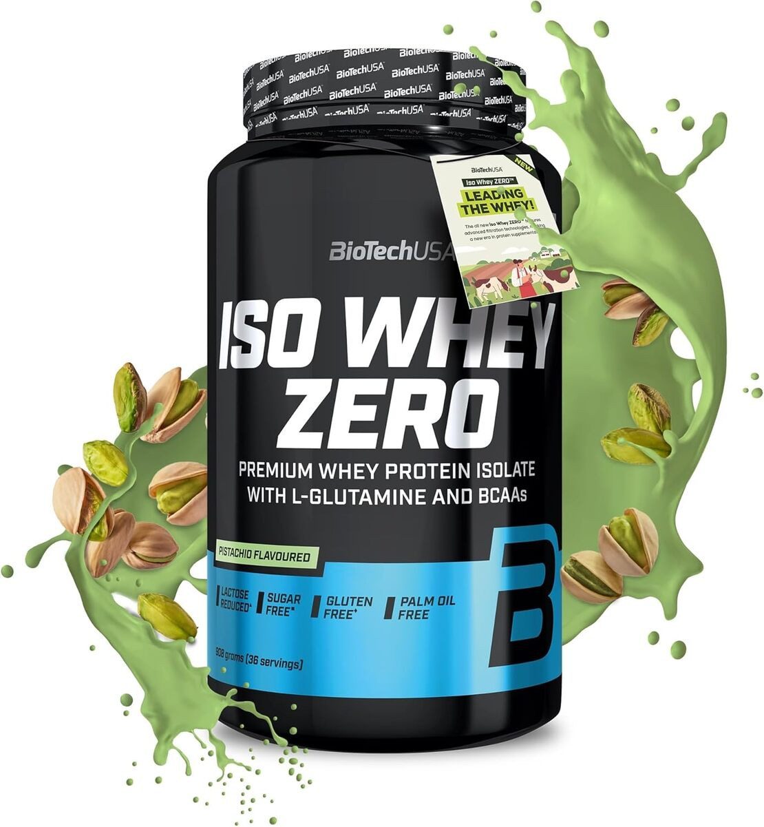 Biotech USA BioTech Iso Whey Zero 908g - Pistachio Pulver