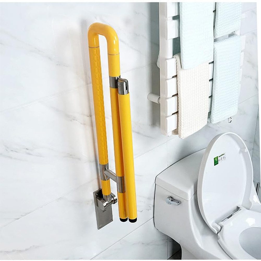 GarveeMore Haltegriff Toilette Sicherheitsschiene U-förmige Handicap Griff Bar Anti-Rutsch