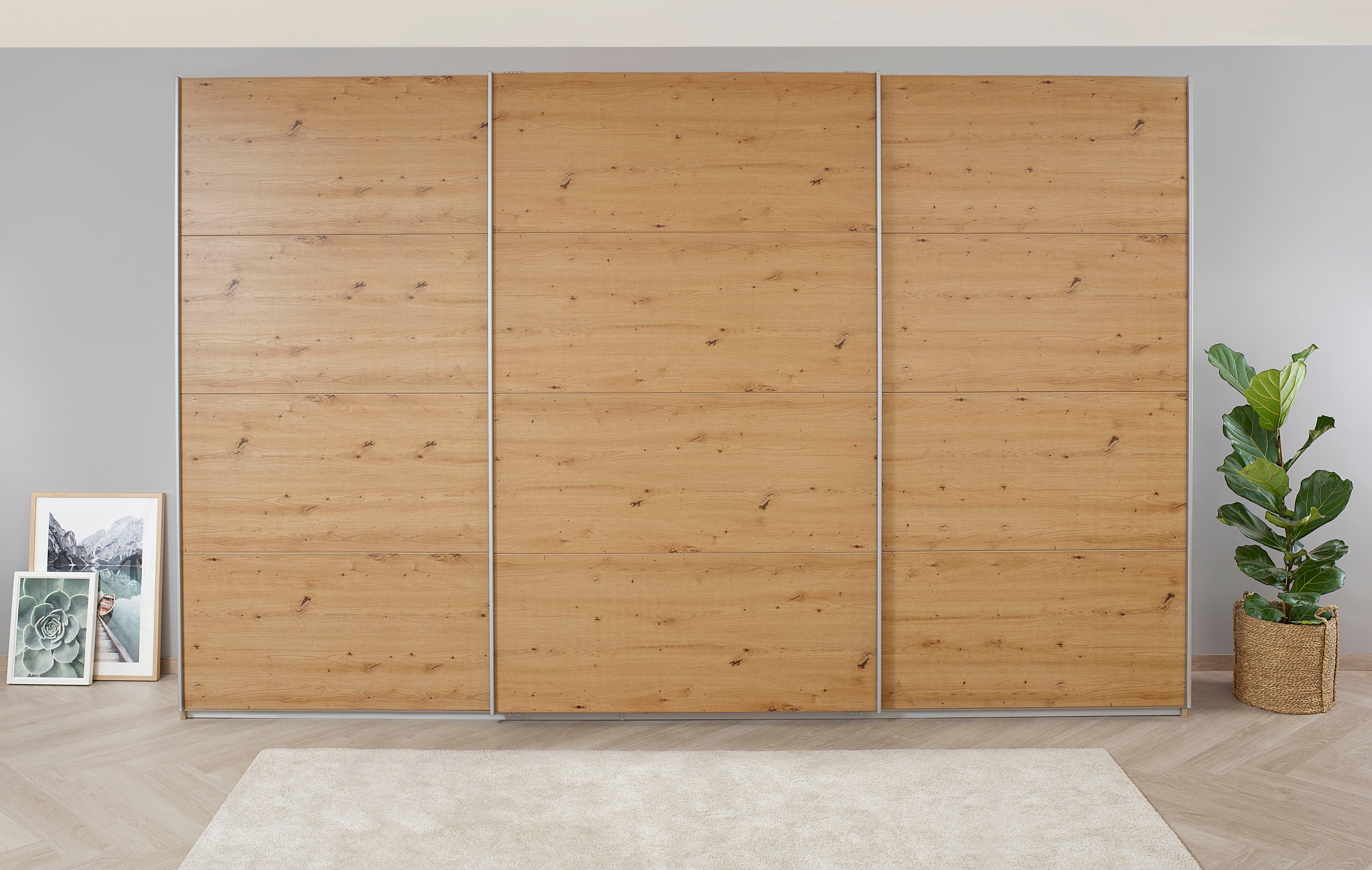 OTTO home Kleiderschrank Mehrzweckschrank Aktenschrank Möbel Mietswohnung Schlafzimmer KOLUNA (3 Ausstattungen BASIC/CLASSIC/PREMIUM (inkl. SOFT-CLOSE-FUNKTION) Breiten 203/271/315/360 cm Höhen 210/229 Dekor-Front MADE IN GERMANY
