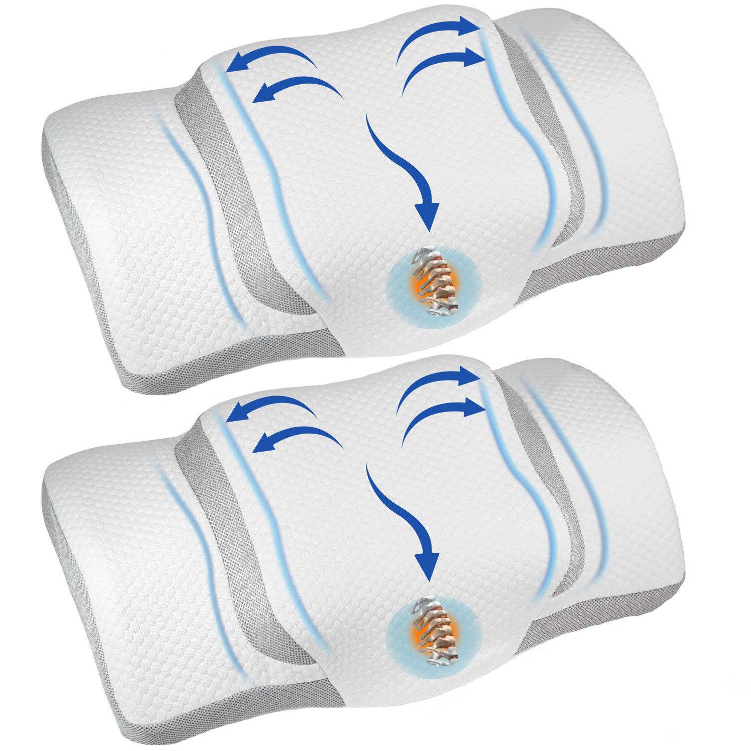 Esun Kopfkissen Memory Foam Kissen, Kopfkissen, Nackenkissen, Seitenschläfe günstig online kaufen