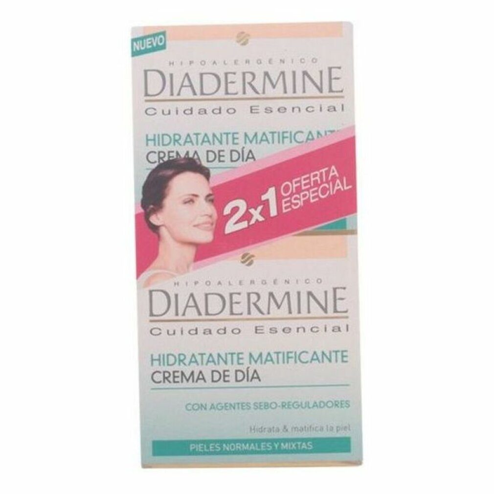 Diadermine Tagescreme Moisturizing Mattifying Day Cream Set 2 Artikel