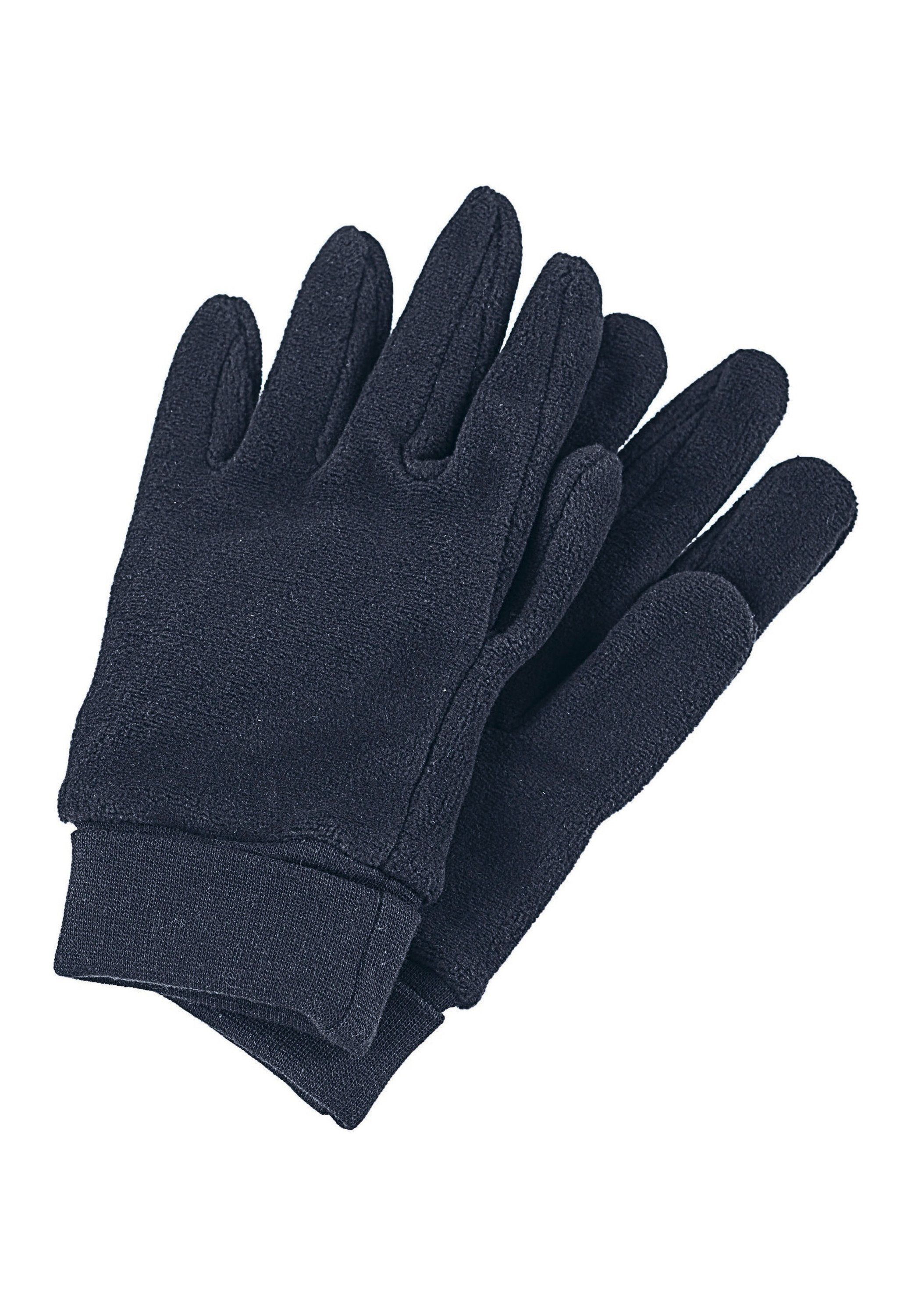 Sterntaler® Fleecehandschuhe Fingerhandschuhe uni (1-St) aus Mircofleece und elastischem Bündchen