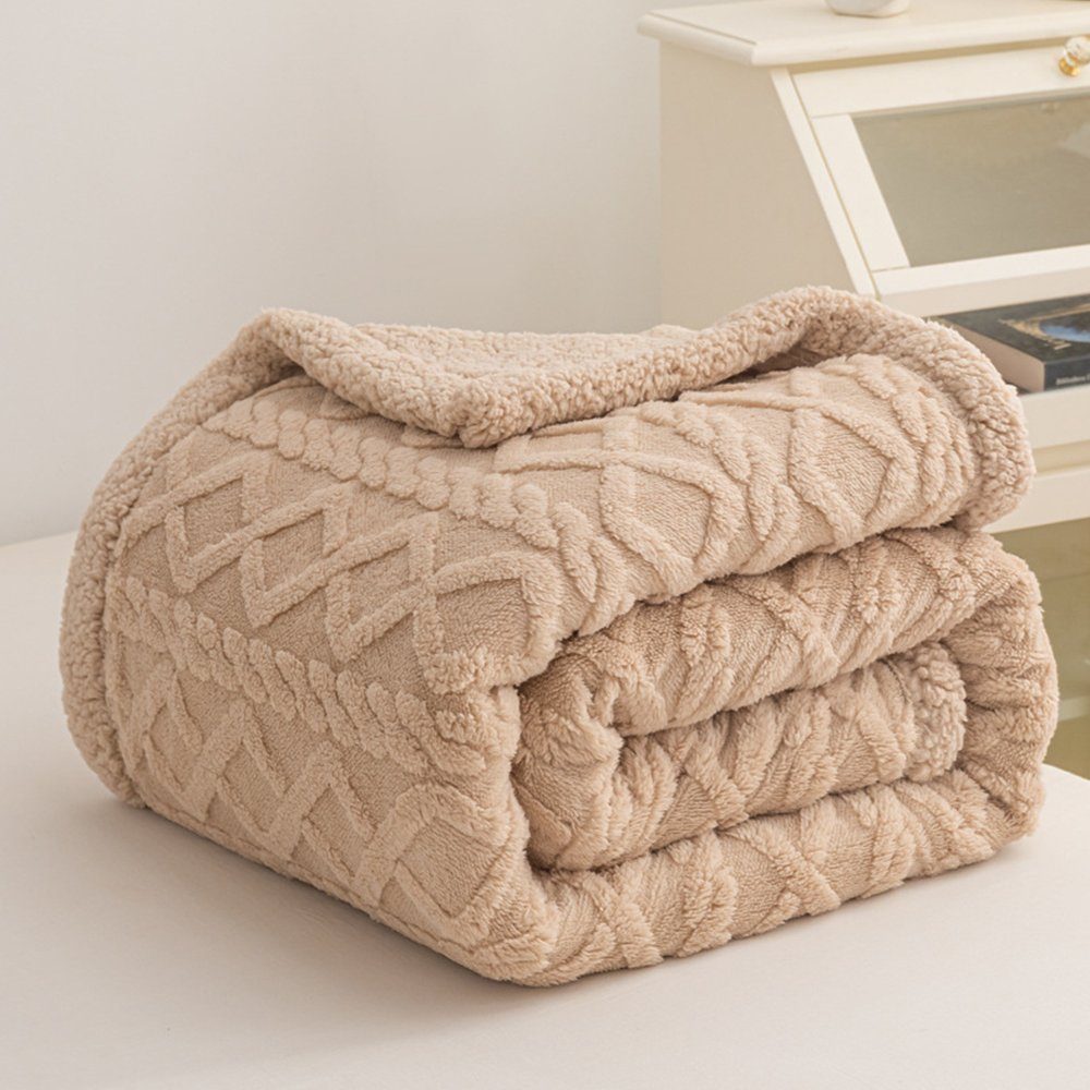 Wohndecke Kuscheldecke Flauschig Sofaüberwurf 150x200cm, Weich günstig online kaufen