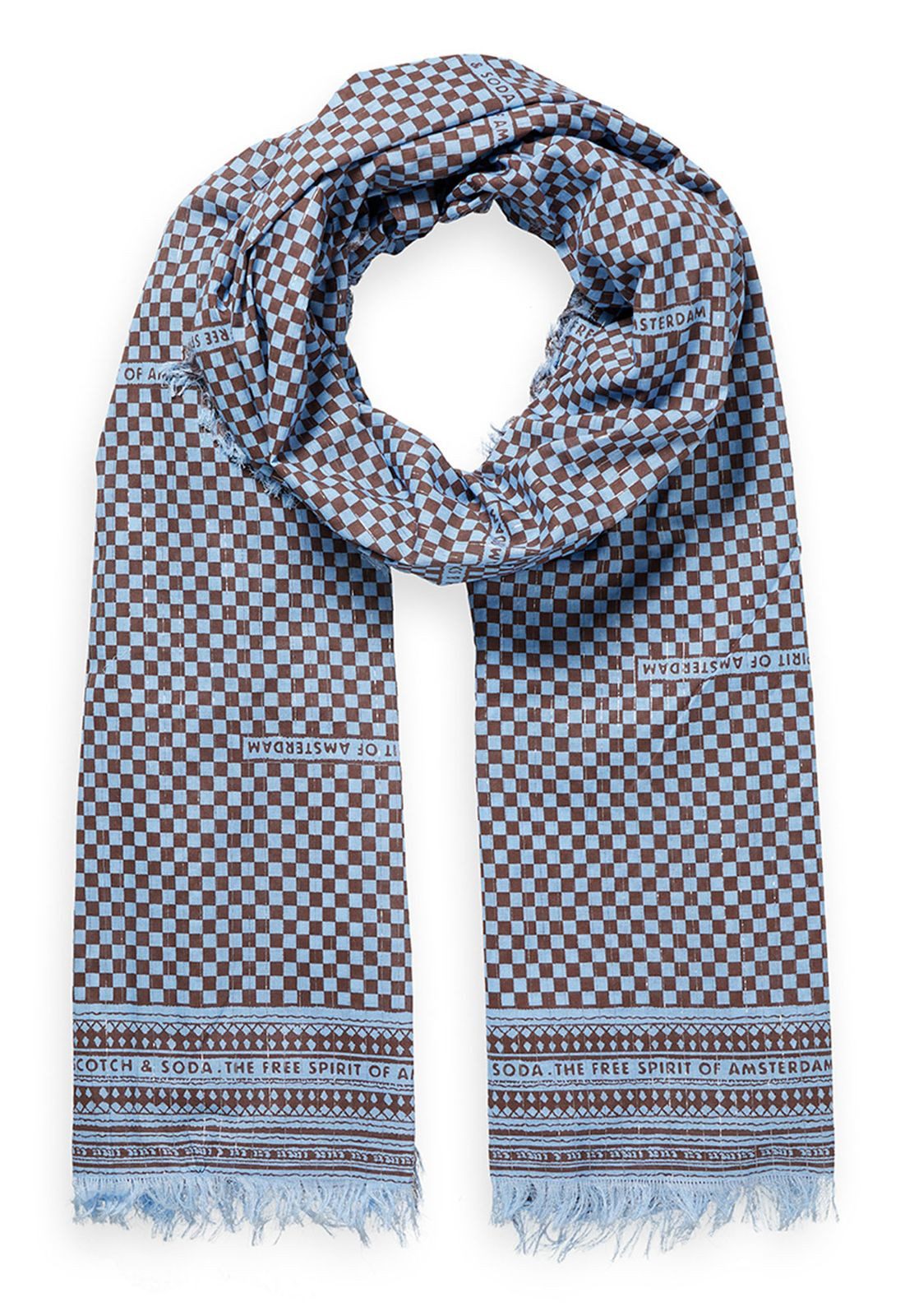 Scotch & Soda Modetuch Block Print Sarong