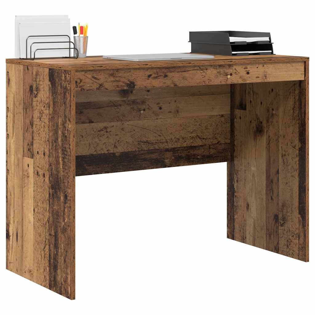vidaXL Schreibtisch Schreibtisch Altholz 100 x 50 x 76 cm (1-St)