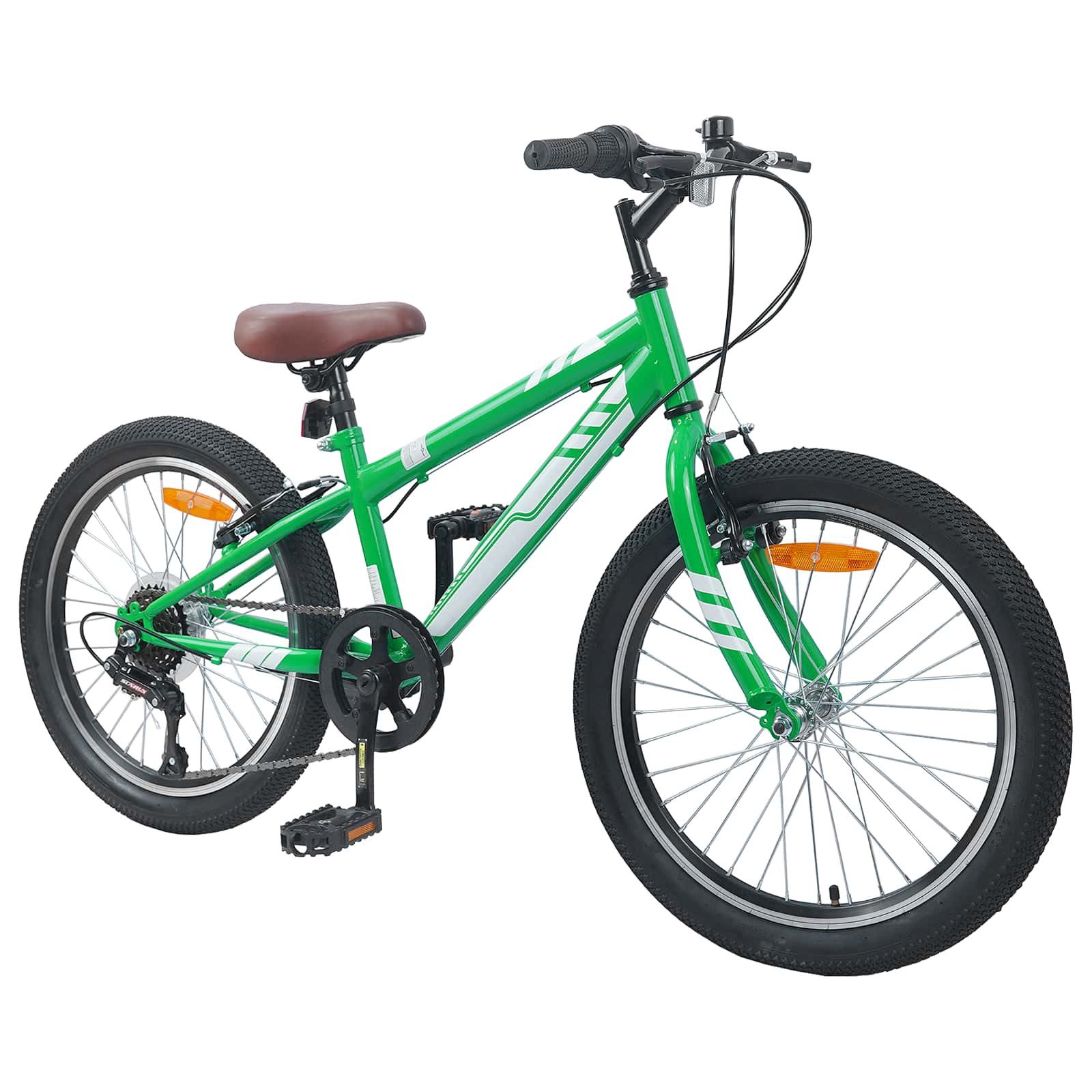 vidaXL Kinderfahrrad 24-Zoll Fahrrad Kinderfahrrad Mountainbike 24 Zoll 6-Speed für 8-12 Ja