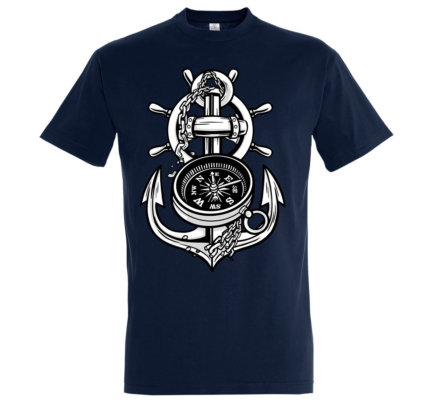Youth Designz T-Shirt Anker Kompass Herren günstig online kaufen