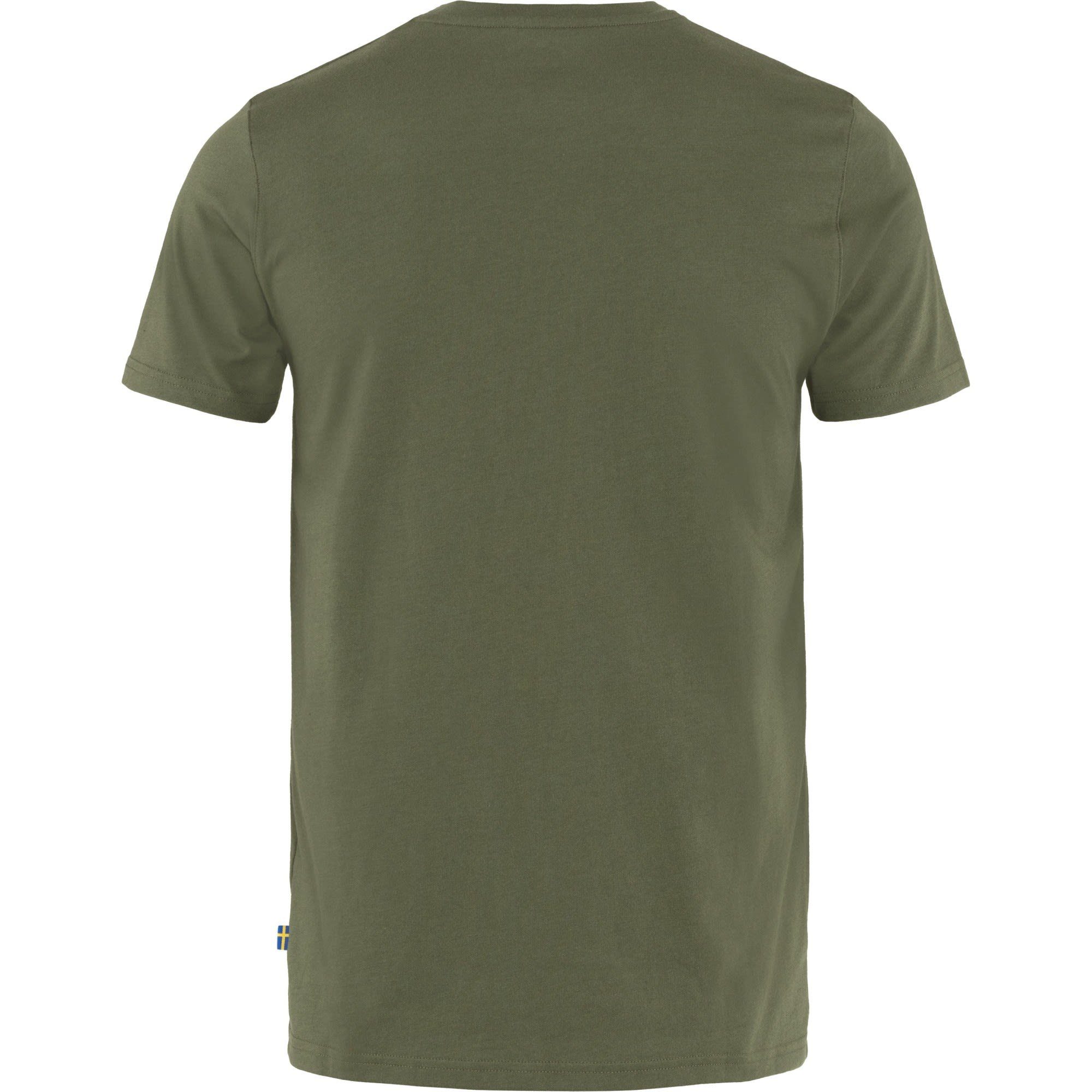 Fjällräven T-Shirt Fjällräven Laurel M Sunrise Kurzarm-Shirt T-shirt Herren Green