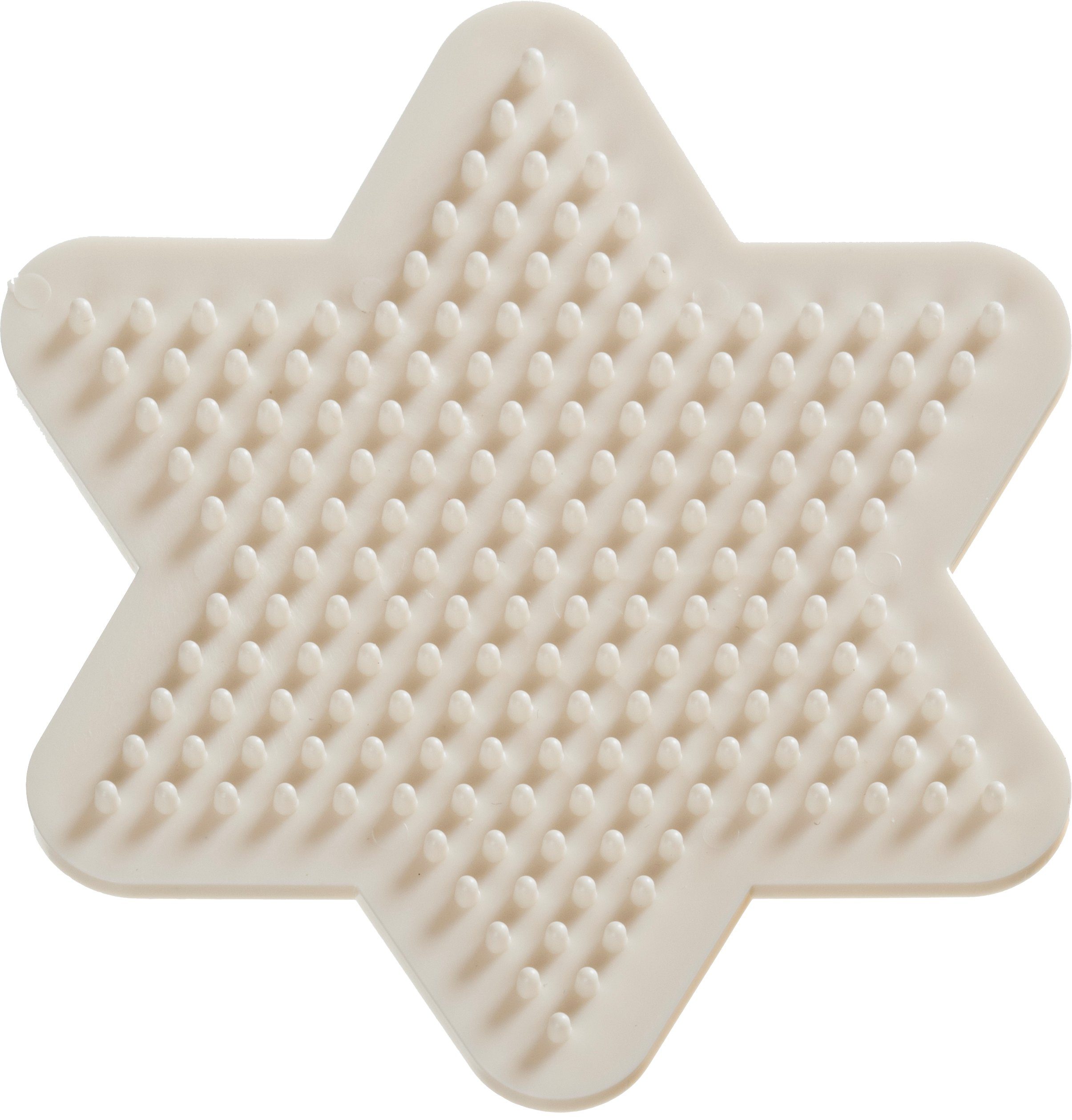 NABBI Bügelperlen Nabbi Bio Legeplatte, Stern, 9 cm