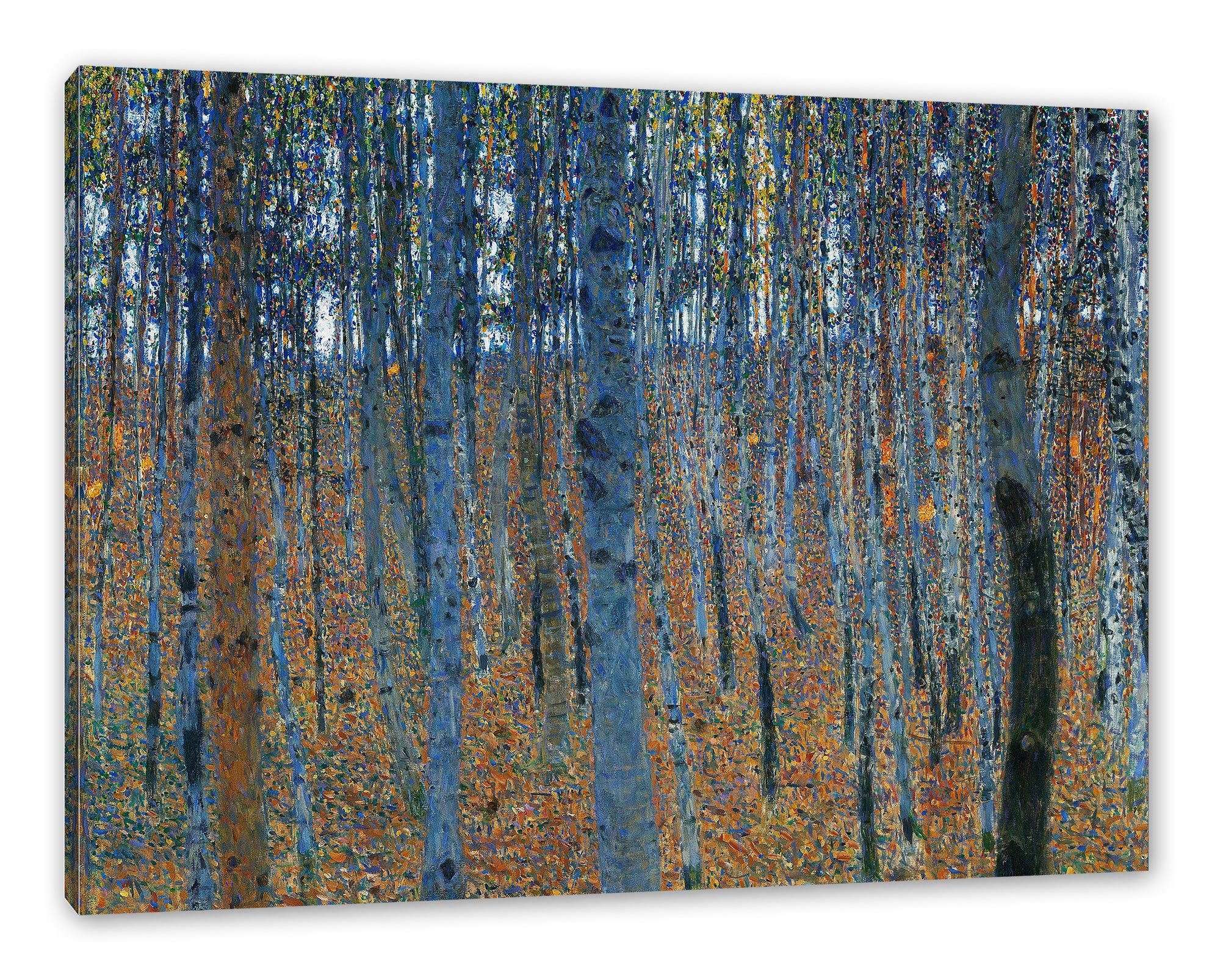 Pixxprint Leinwandbild Gustav Klimt - Buchenwald günstig online kaufen