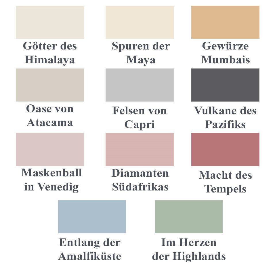 düfa Wandfarbe Meine Farbe DIAMANTEN SÜDAFRIKAS 2,5L Zimmerfarbe Deckenfarbe, Edelmatte Optik & Leichte Verarbeitung