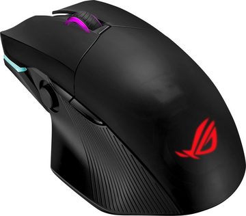 Asus ROG Chakram Maus (Bluetooth, RF Wireless, kabelgebunden)