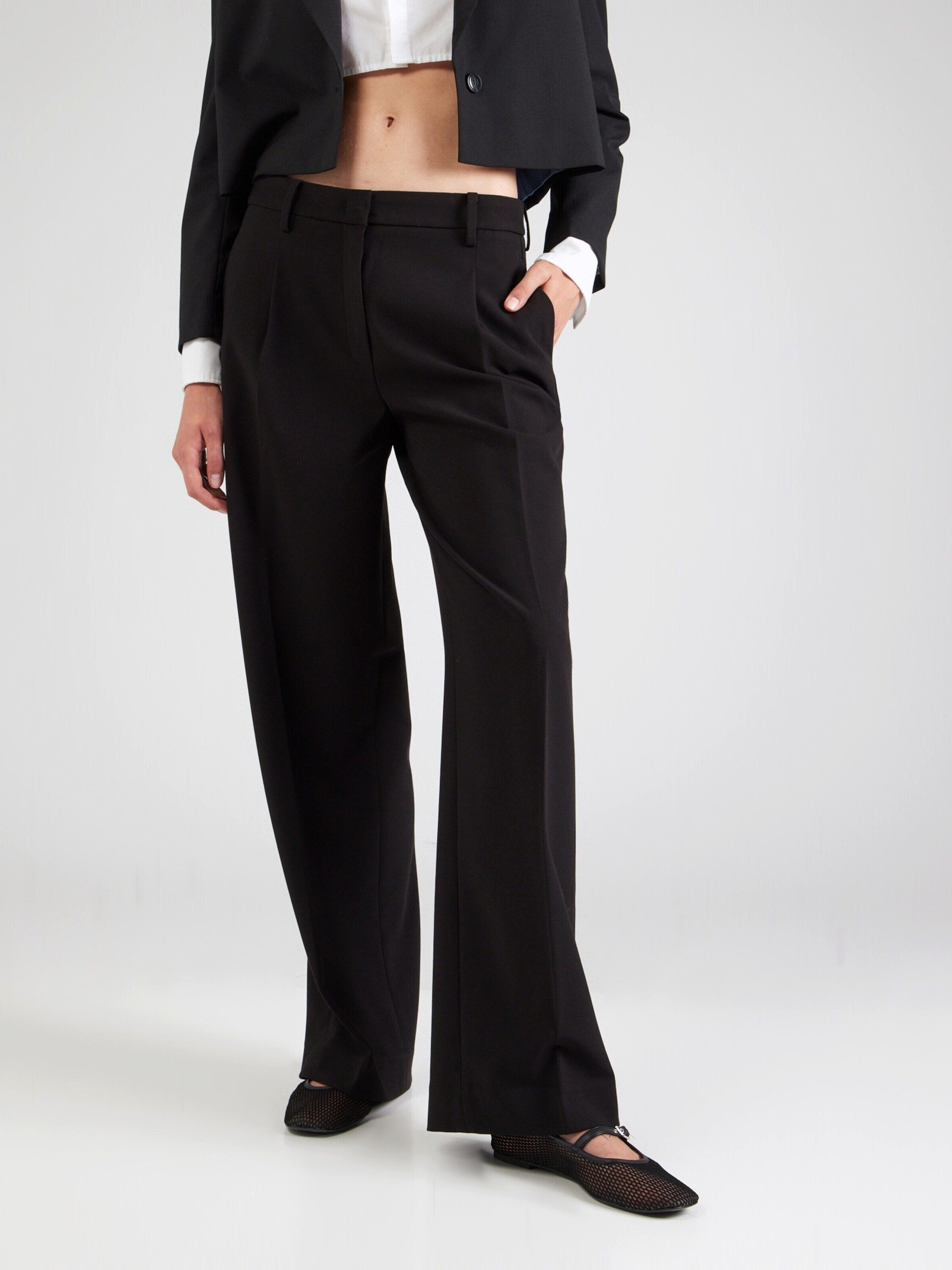 MAC Bundfaltenhose Chaja (1-tlg) Falten