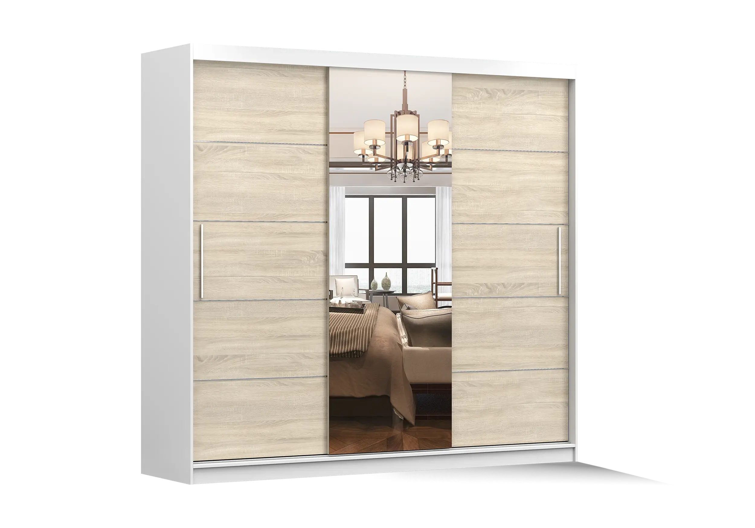 imoebel24 Schwebetürenschrank ASTRA 233 cm - günstig online kaufen