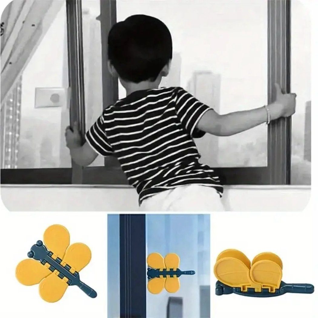 Einklemmschutz TUABUR Fenster für Kindersicherung und Sicherheitsschloss, Kinder Tür-