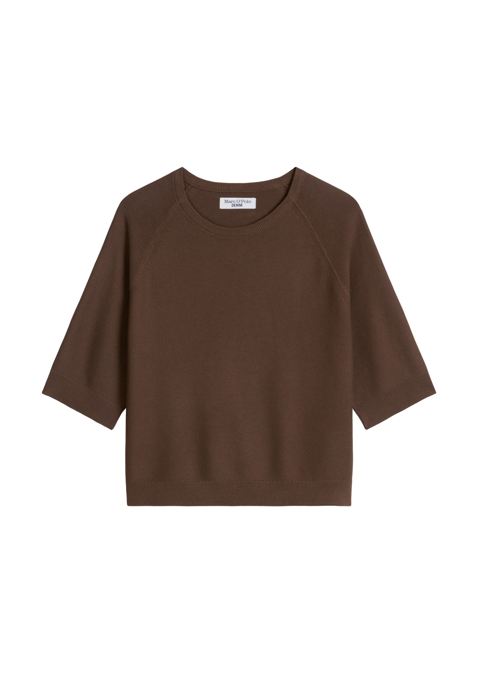 Strickpullover Regular-Fit Shirt - Gerade