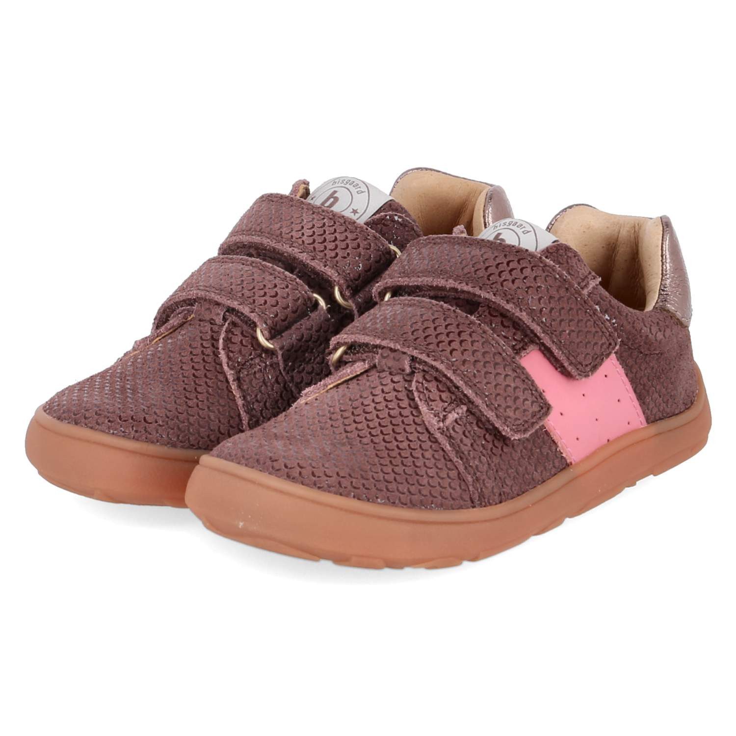 Bisgaard Bisgaard 44510-5109 Mädchen Rauleder purple Slipper