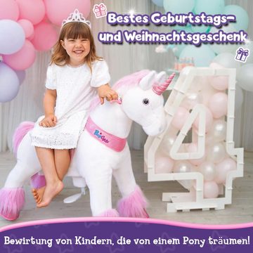 PonyCycle Reitpferd PonyCycle® offizielles Kinder Reiten auf Spielzeug auf rollen, Größe 3 für 3-5 Jahre, Ux302