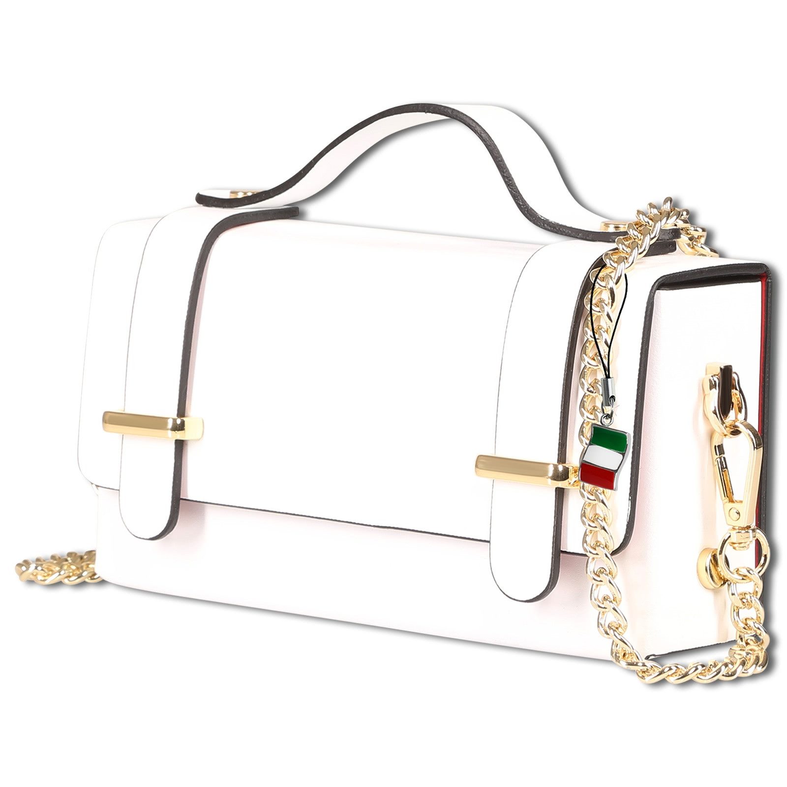 FLORENCE Handtasche Florence Damen Handtasche klein Echtleder (Handtasche), günstig online kaufen