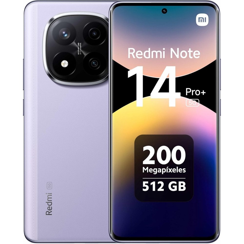 Xiaomi Redmi Note 14 Pro+ 5G - Smartphone - lavender purple Smartphone (6,67 Zoll)