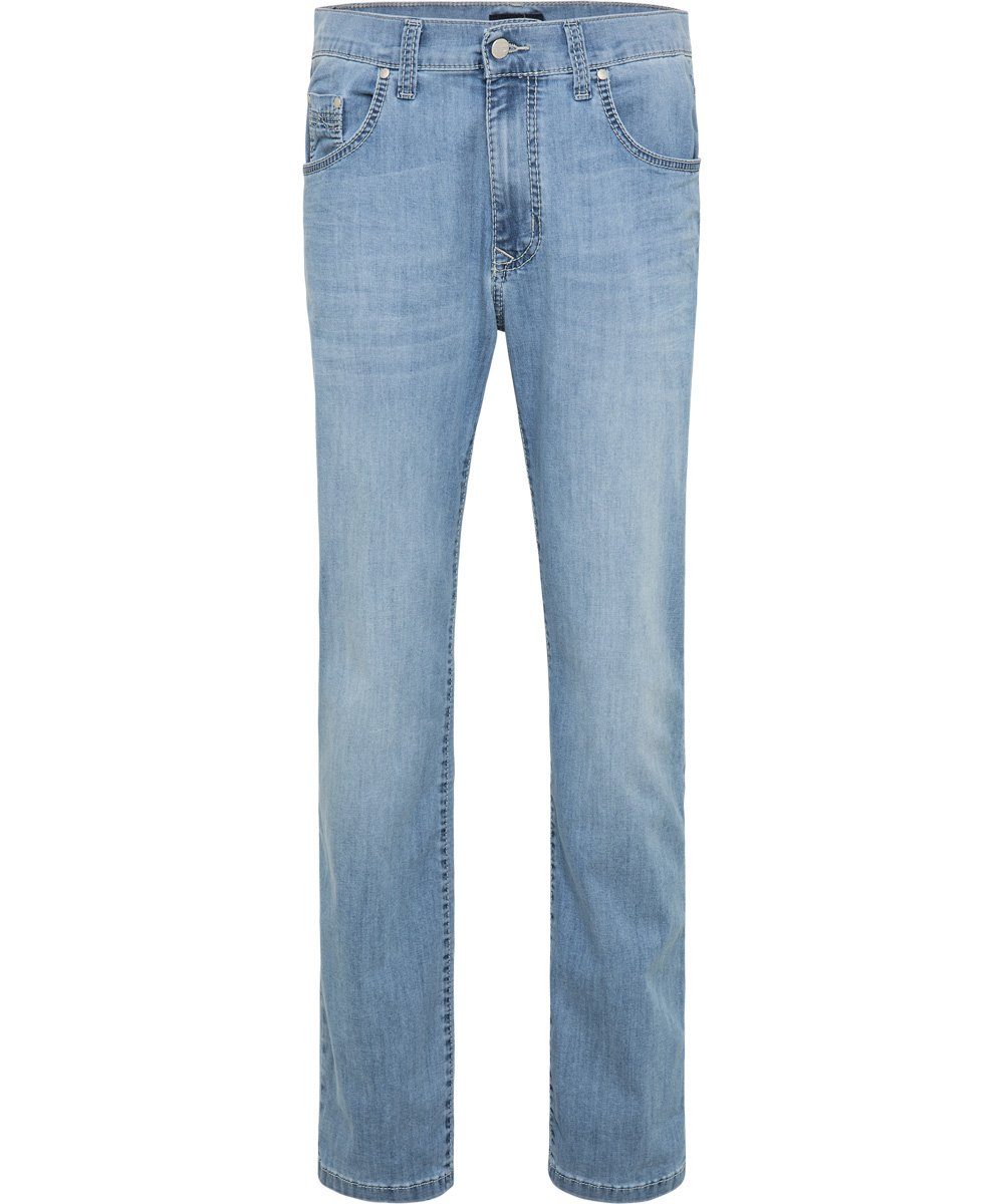 5-Pocket-Jeans PIONEER RANDO MEGAFLEX blue bleach used 1674 9766.183