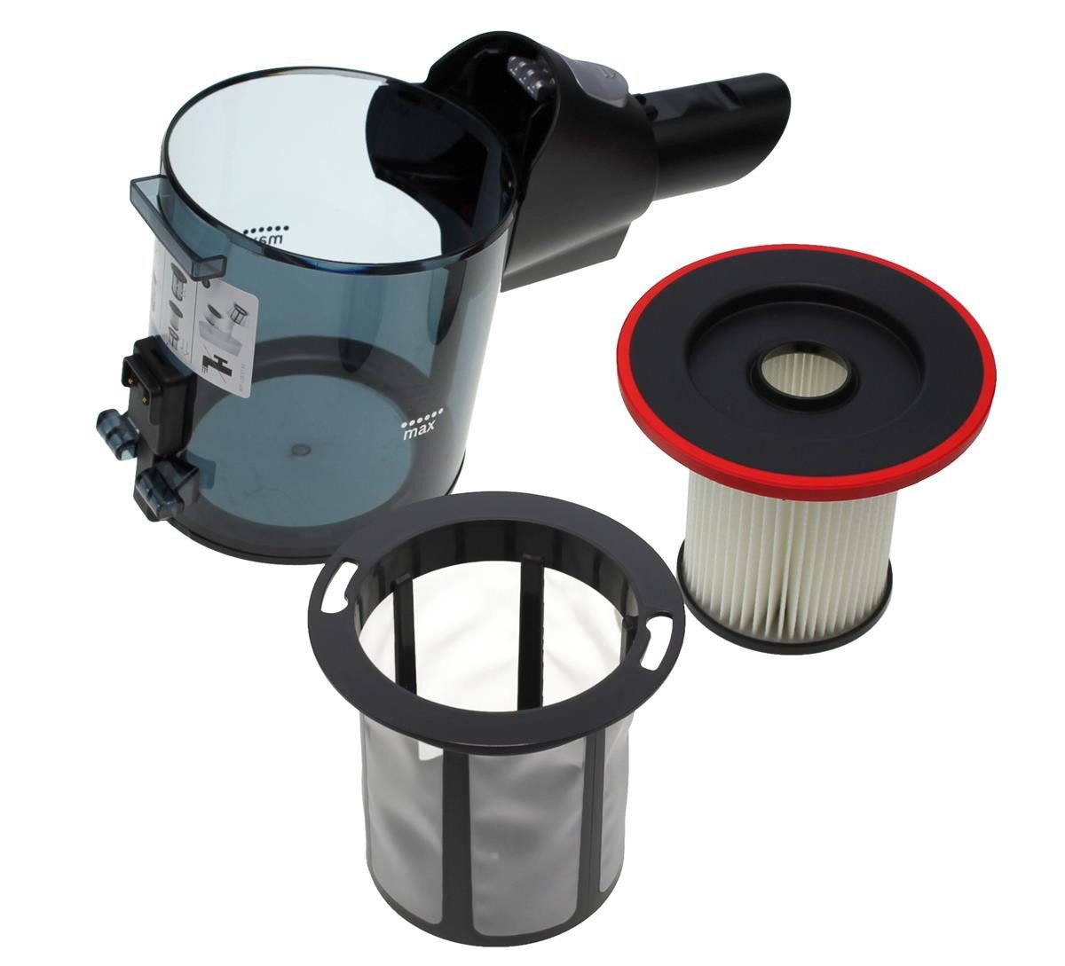 Gerätebox Bosch 12029996 Staubbehälter inkl. Filter für Unlimited Serie 6 Akkust