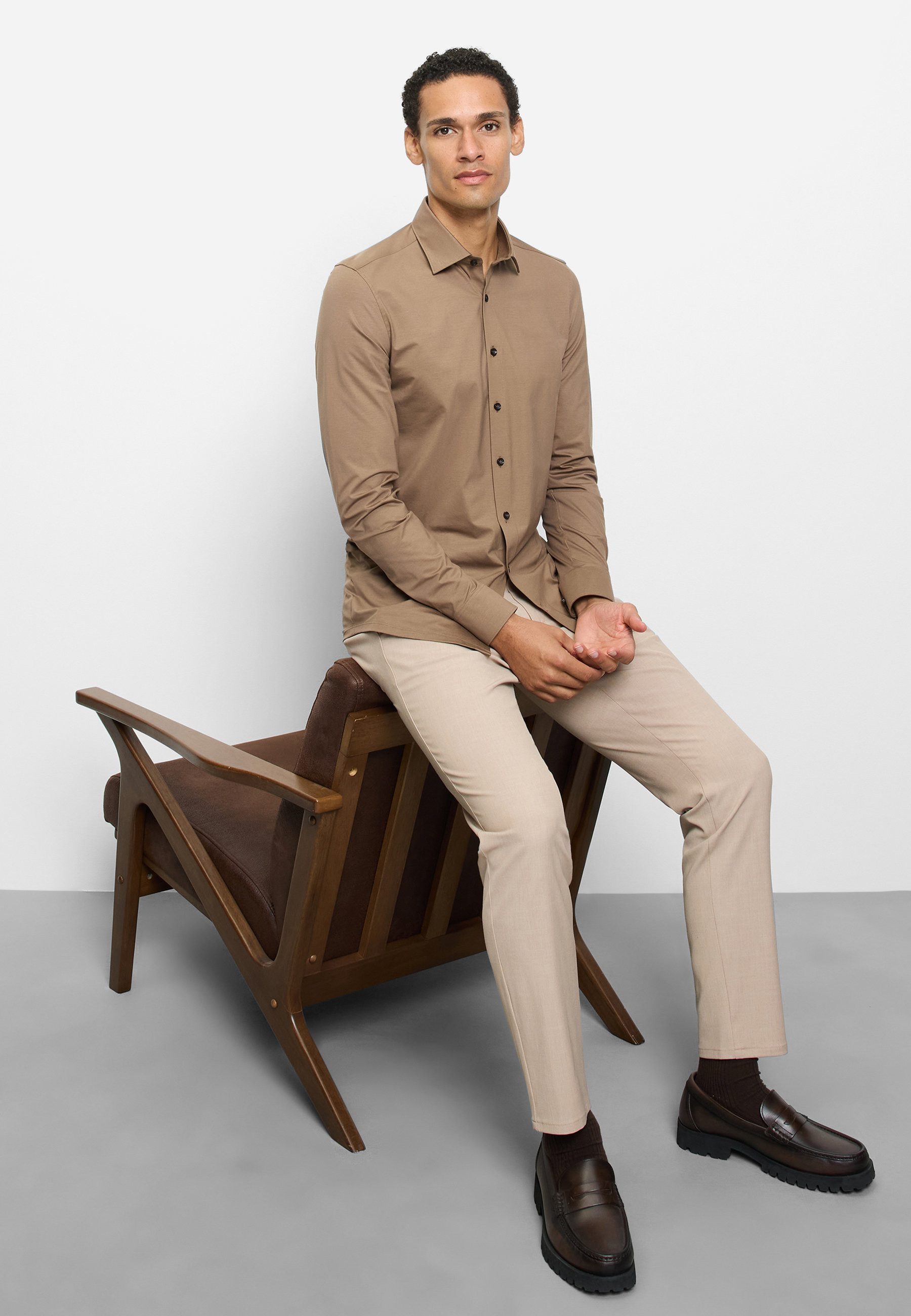 OLYMP Businesshemd OLYMP Level Five 24/Seven, body fit, Kent