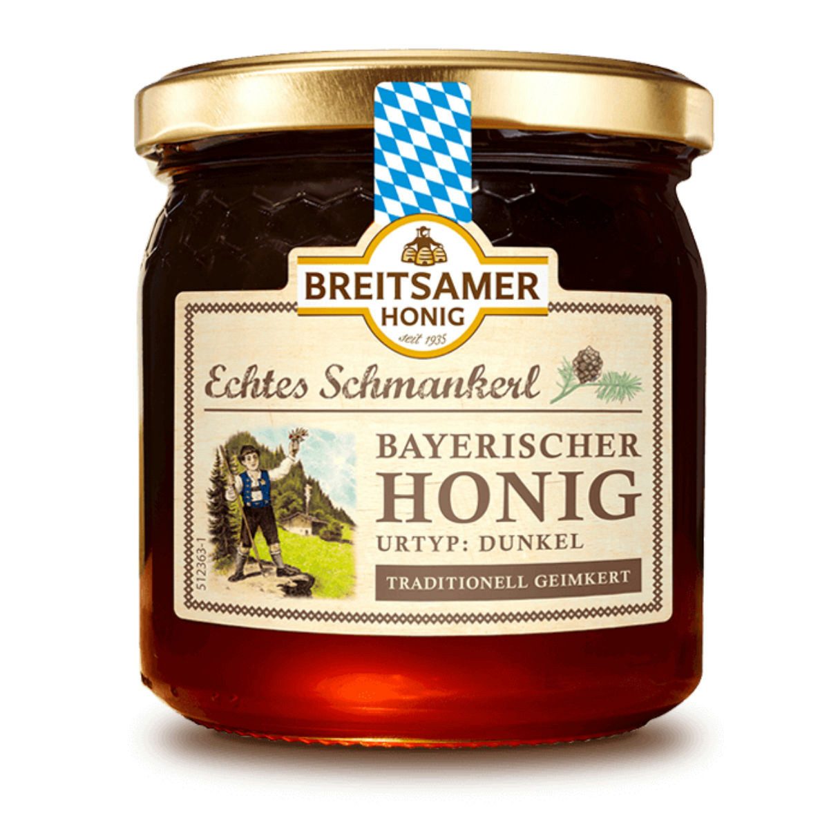 Breitsamer Honig Honig, Breitsamer Echtes Schmankerl 500g