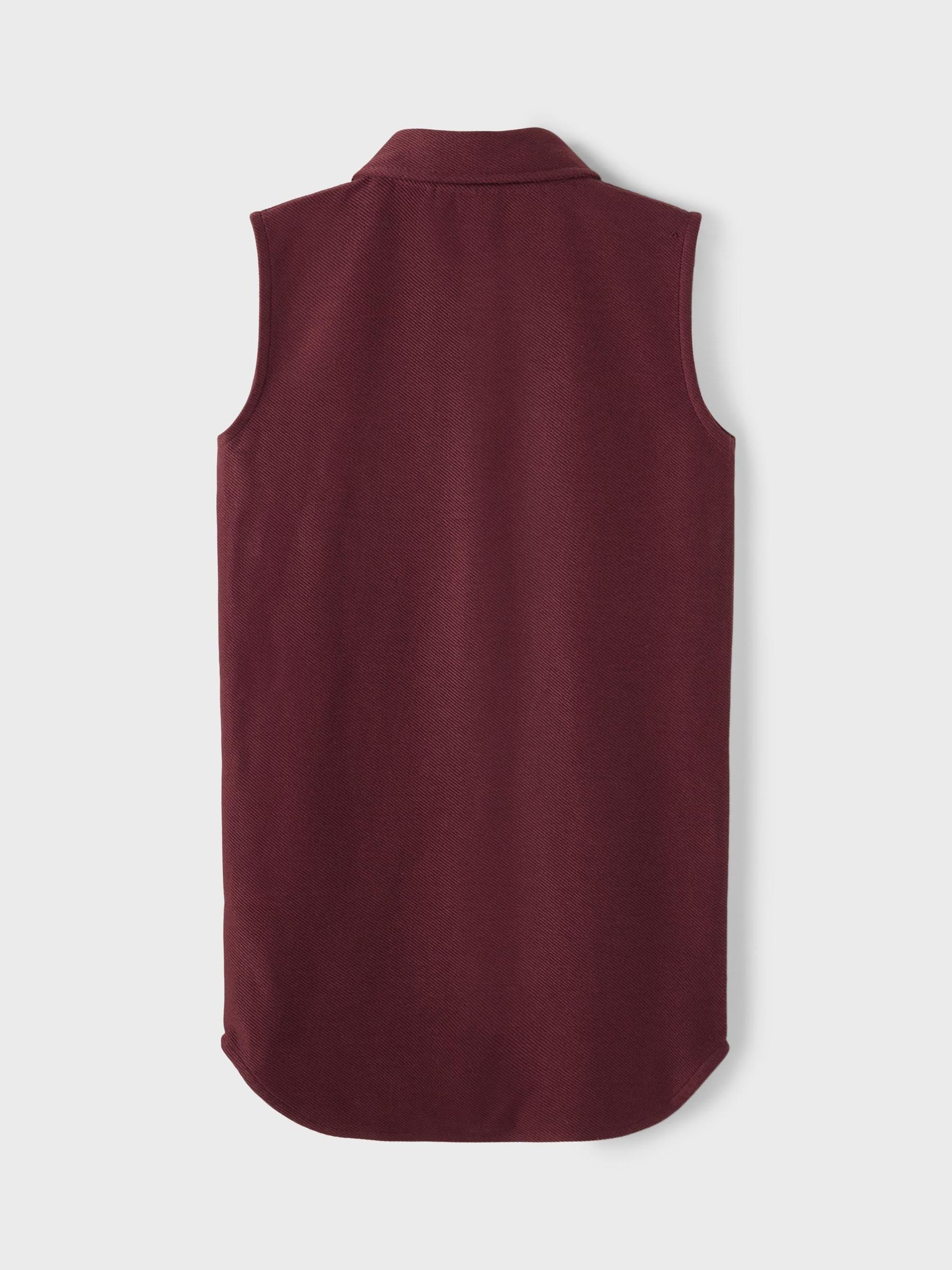 Name It Steppweste Langes Design Ärmellos NKFOLONG für Damen NKFOLONG LONG SWEAT WAISTCOAT