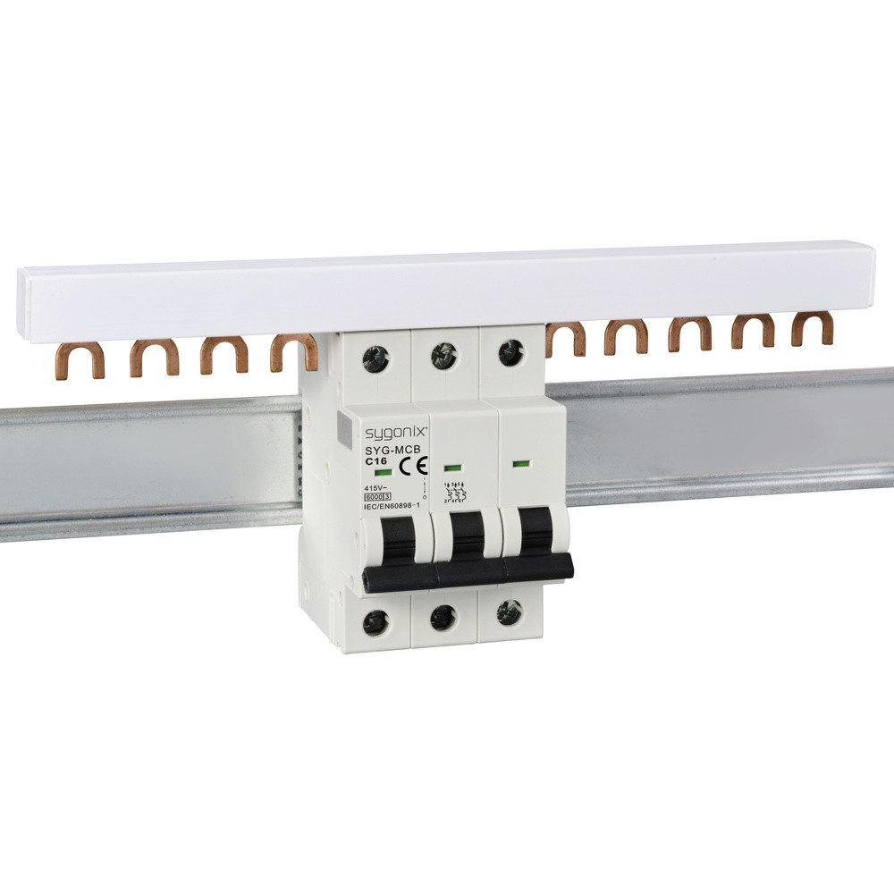 Sygonix Schalter Sygonix SY-6441084 SYG-MCB 3P/C16/6KA Leitungsschutzschalter 3polig