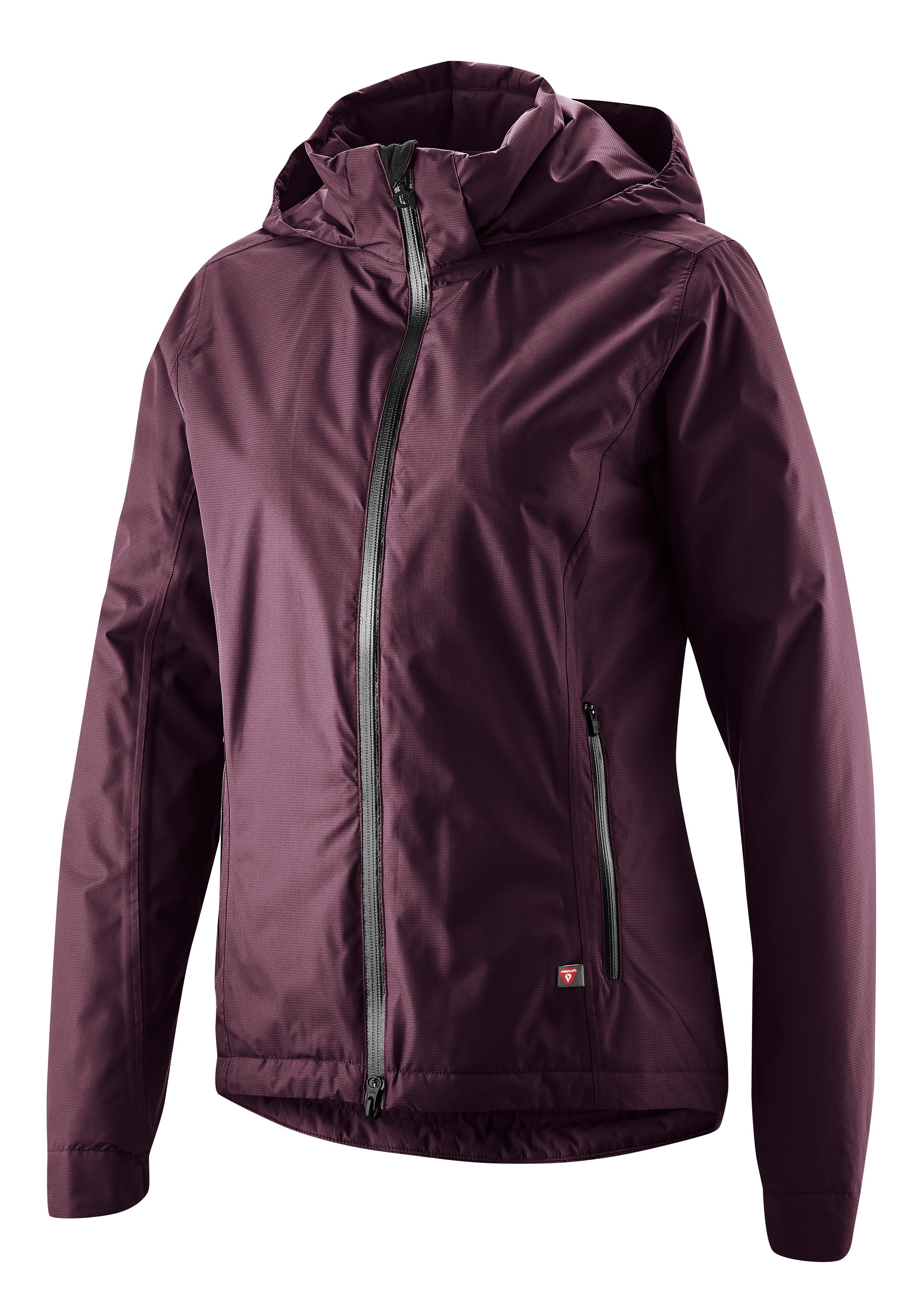Gonso Fahrradjacke Save Jacket Therm W Damen Regenjacke wind- und wasserdicht, Radjacke mit Kapuze