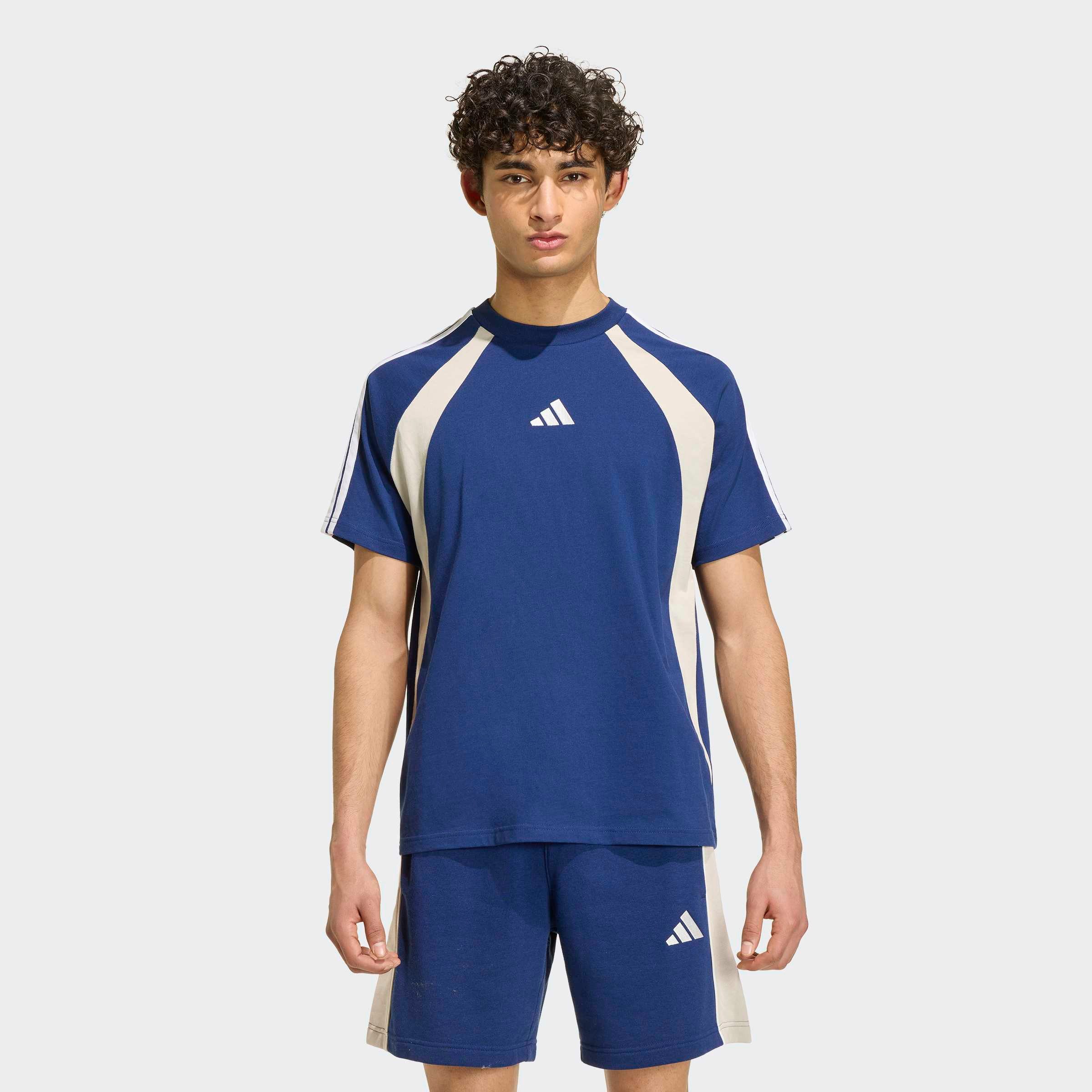 adidas Sportswear T-Shirt M CB TEE für Erwachsene, mit Rundhalsausschnitt, ohne Verschluss, aus Baumwolle