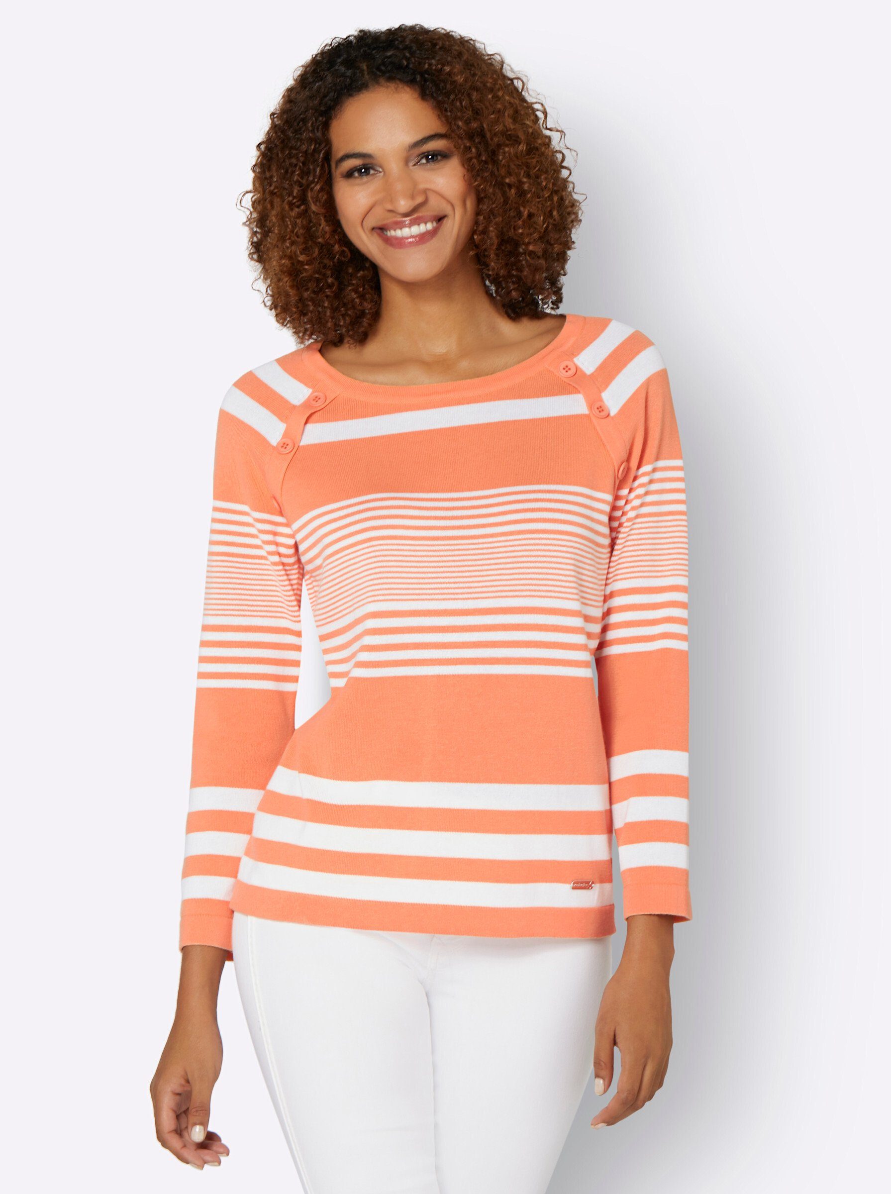 Witt Strickpullover Streifenpullover günstig online kaufen