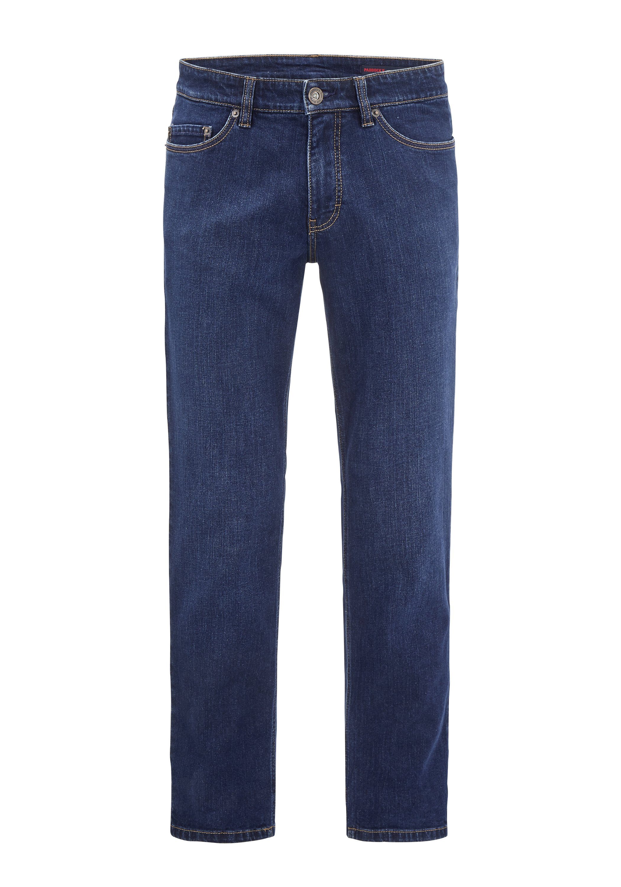 Paddock's Slim-fit-Jeans Slim-Fit dark PIPE stone Elastische Jeans used PIPE