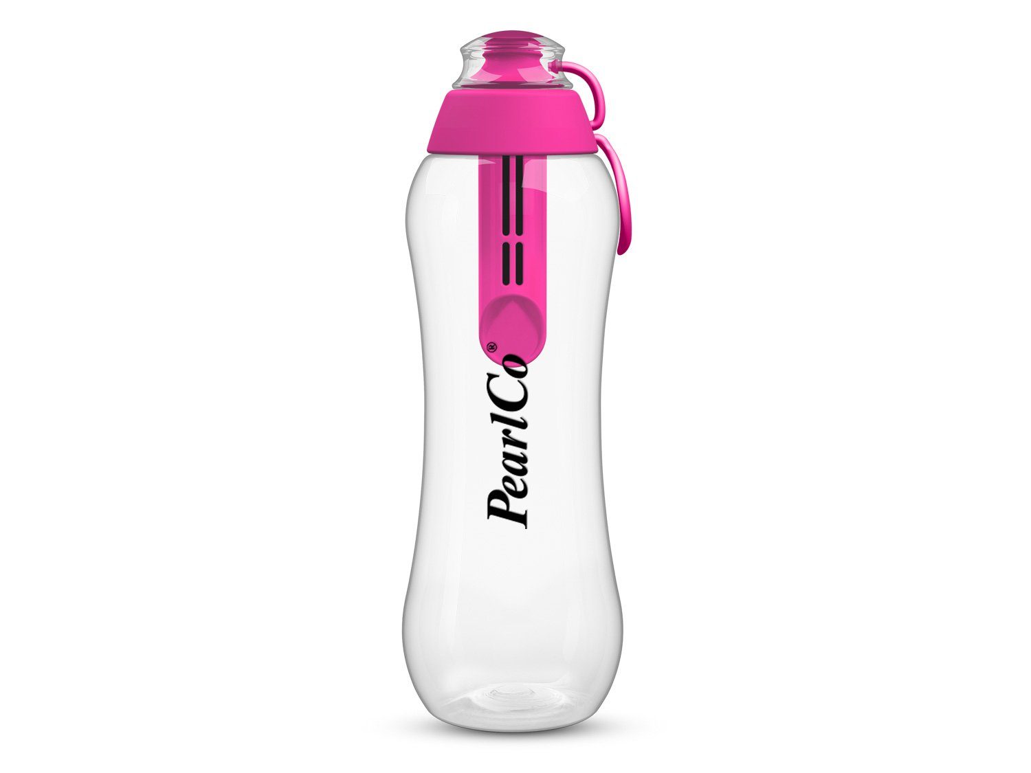PearlCo Trinkflasche PearlCo Trinkflasche Mit Filter 0,5 Liter pink