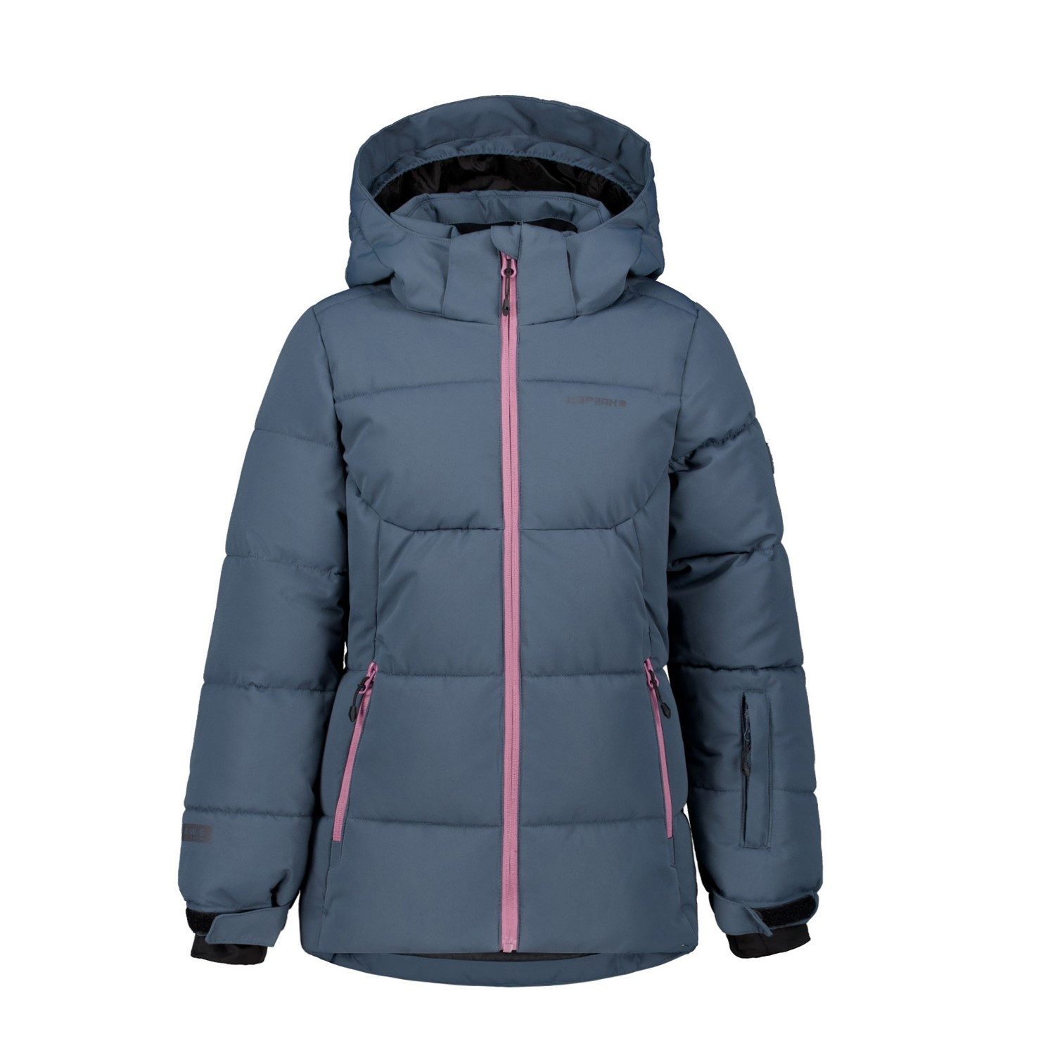 Icepeak Funktionsjacke Loris Winterjacke mit Kapuze und Schneefang
