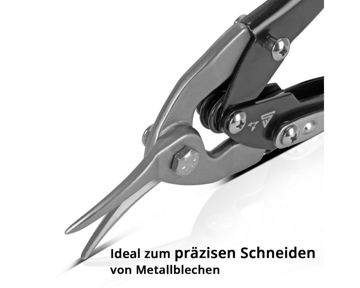 Thumbnail - STAHLWERK Blechschere Blechschere linker Schnitt Profi-Metallschere Blechschneider, (Packung, 1-tlg), zum professionelle...